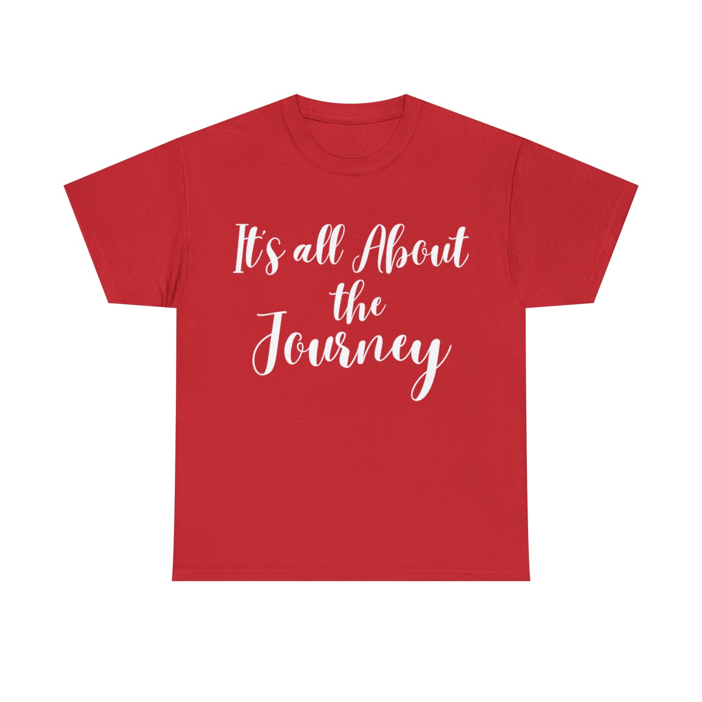 It's all About the Journey - Classy Cotton Tee - Unisex