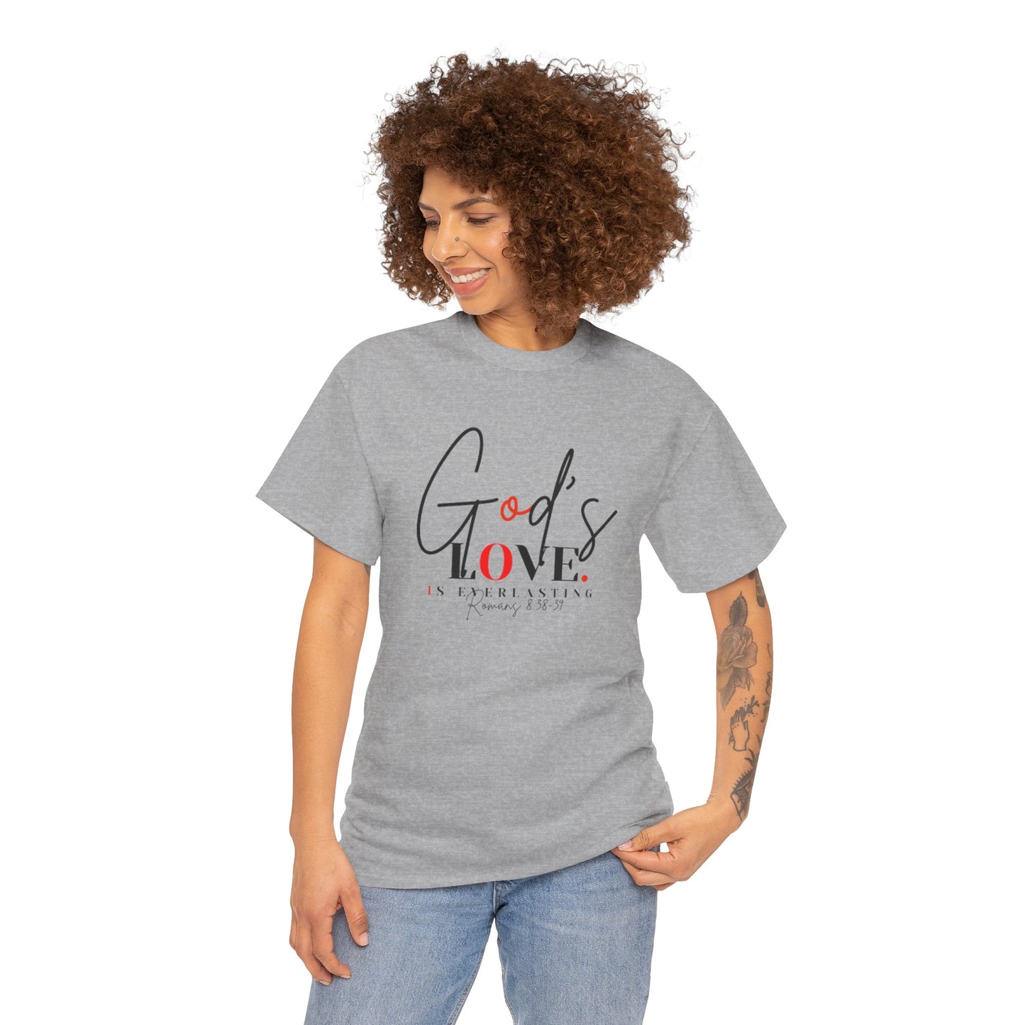 God's Love is Everlasting - Classy Cotton Tee - Unisex