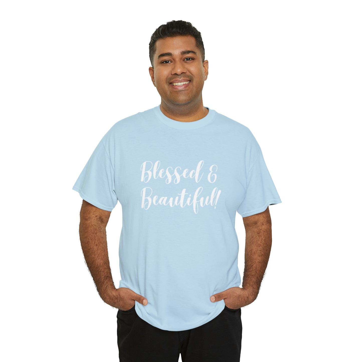 Blessed & Beautiful - Classy Cotton Tee - Unisex