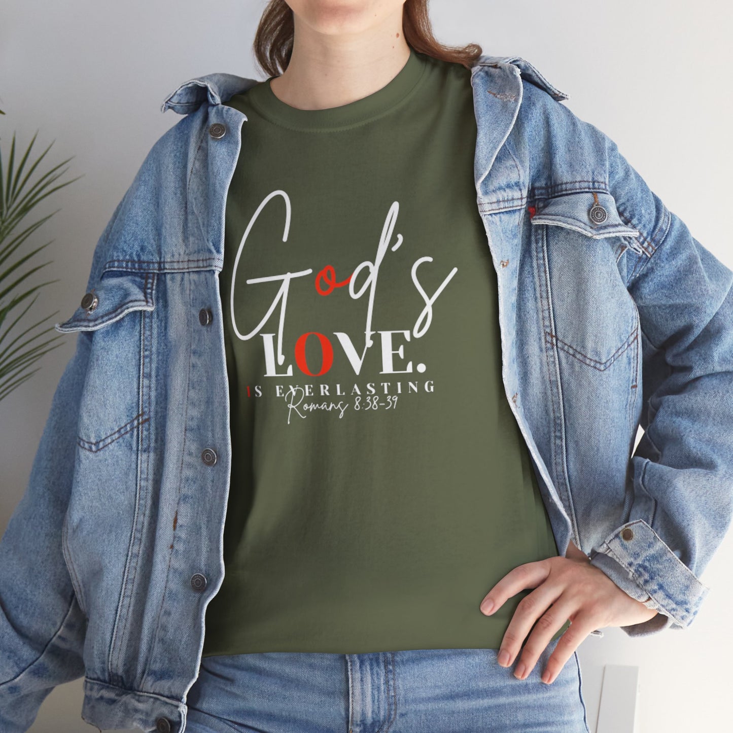God's Love is Everlasting - Classy Cotton Tee - Unisex