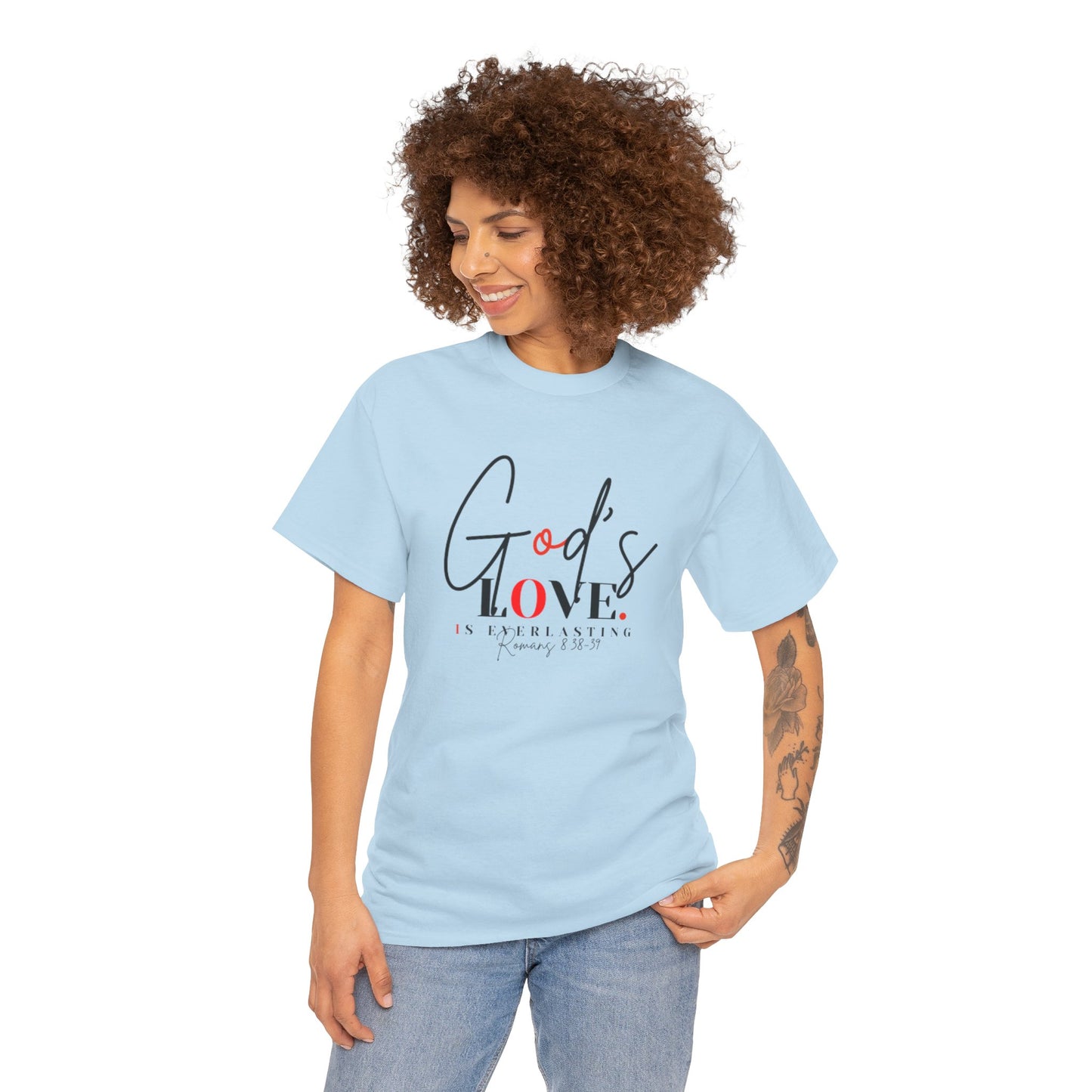 God's Love is Everlasting - Classy Cotton Tee - Unisex