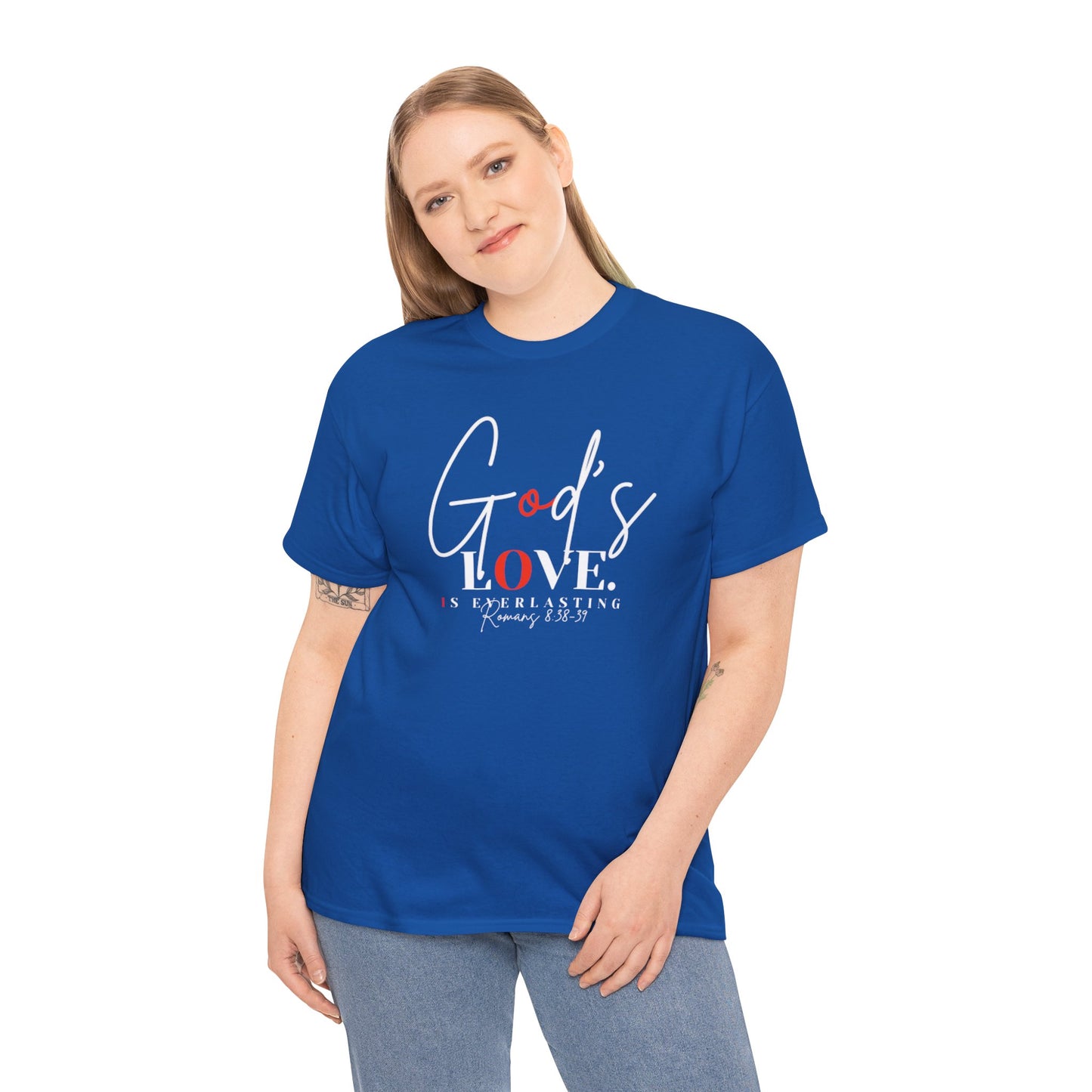 God's Love is Everlasting - Classy Cotton Tee - Unisex