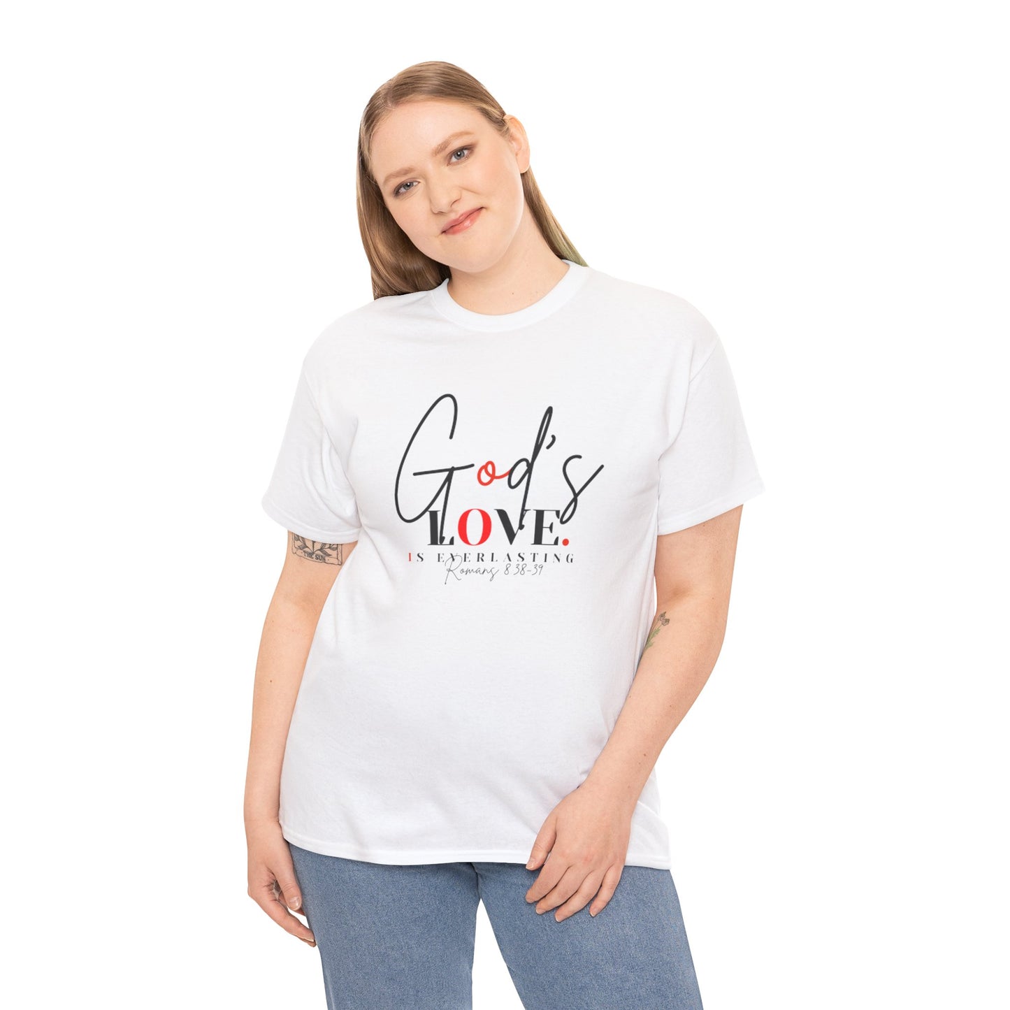God's Love is Everlasting - Classy Cotton Tee - Unisex