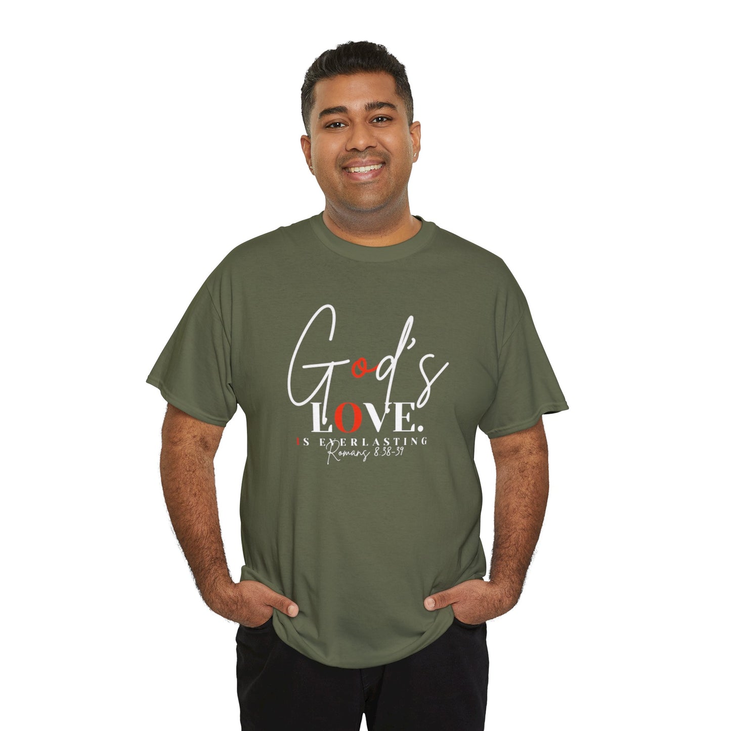 God's Love is Everlasting - Classy Cotton Tee - Unisex