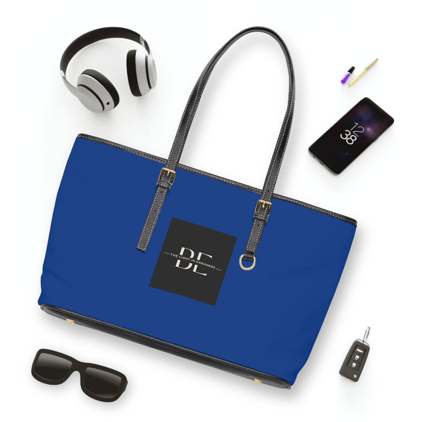 Be the Light in Darkness - Blue Shoulder Bag