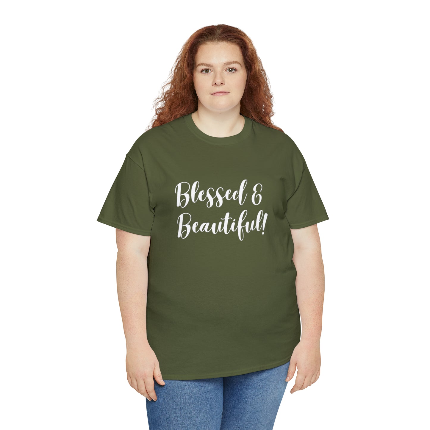 Blessed & Beautiful - Classy Cotton Tee - Unisex