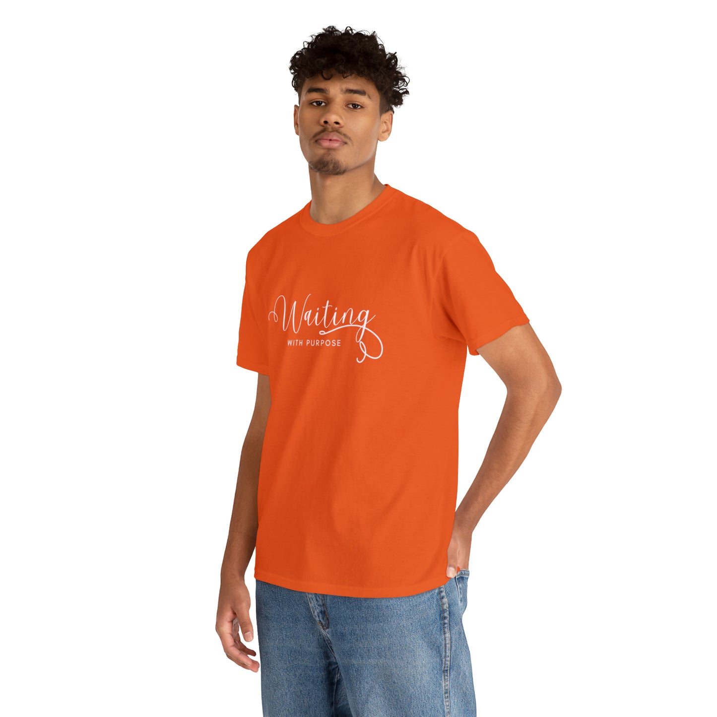 Waiting With Purpose - Heavy Cotton Tee