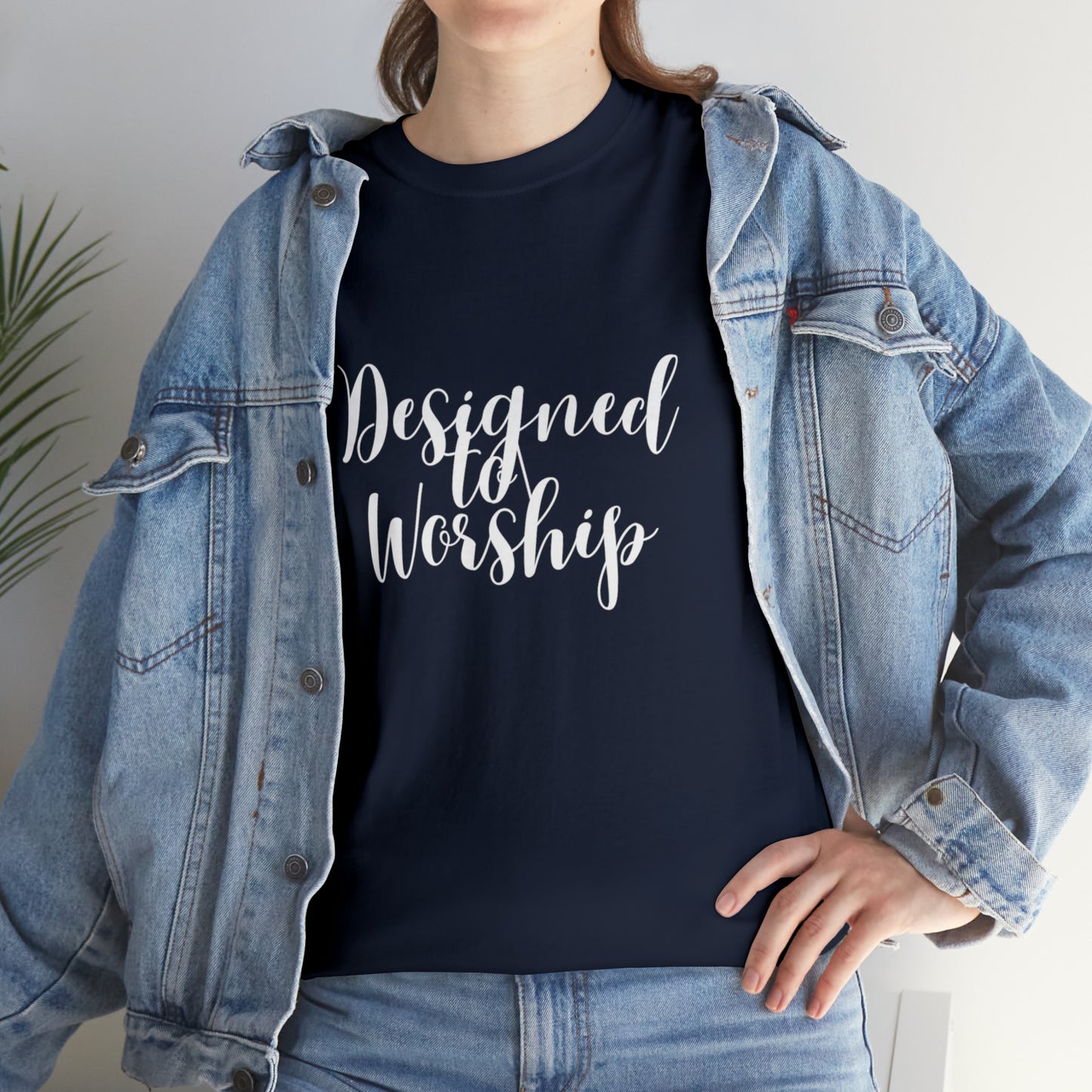 Designed to Worship - Classy Cotton Tee - Unisex