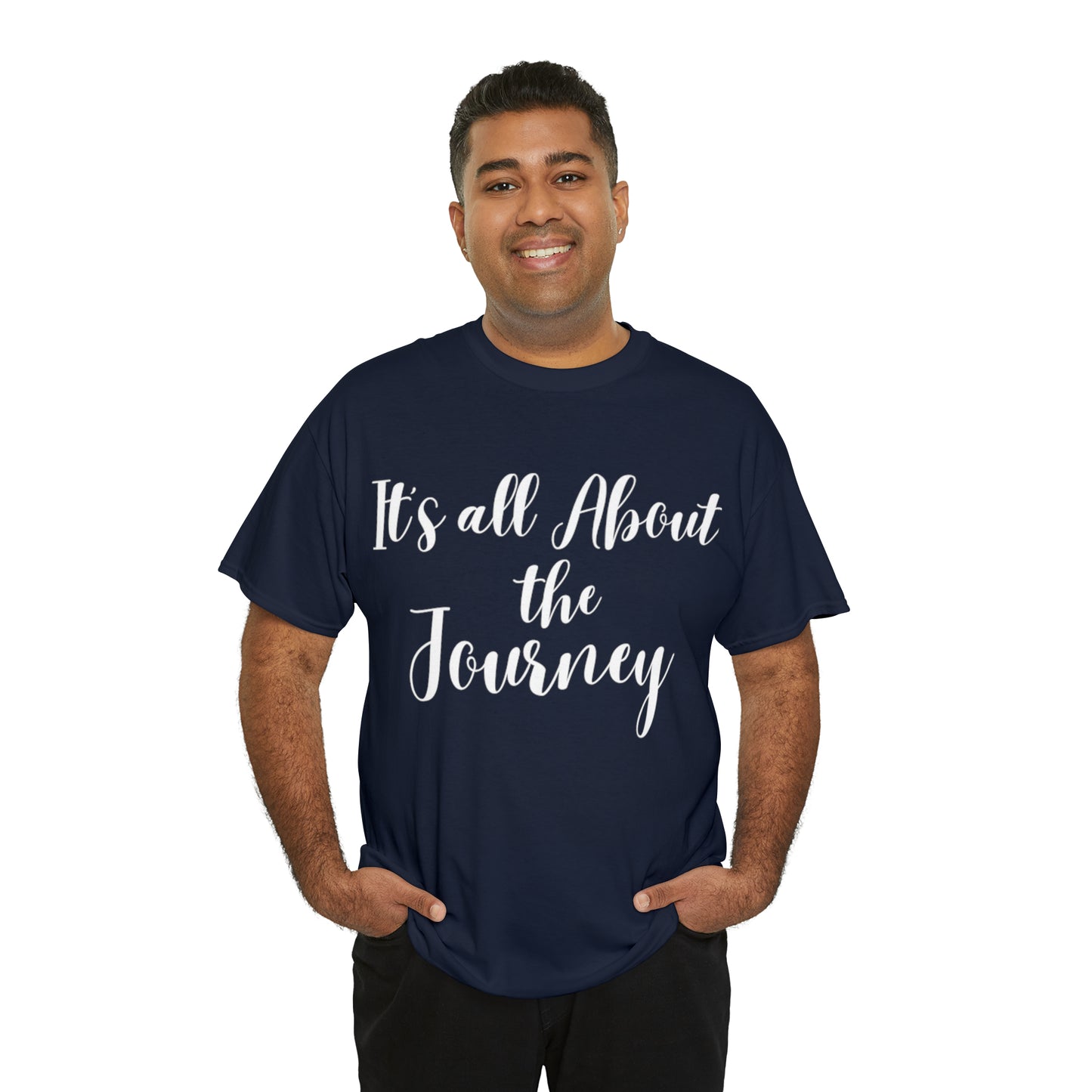 It's all About the Journey - Classy Cotton Tee - Unisex