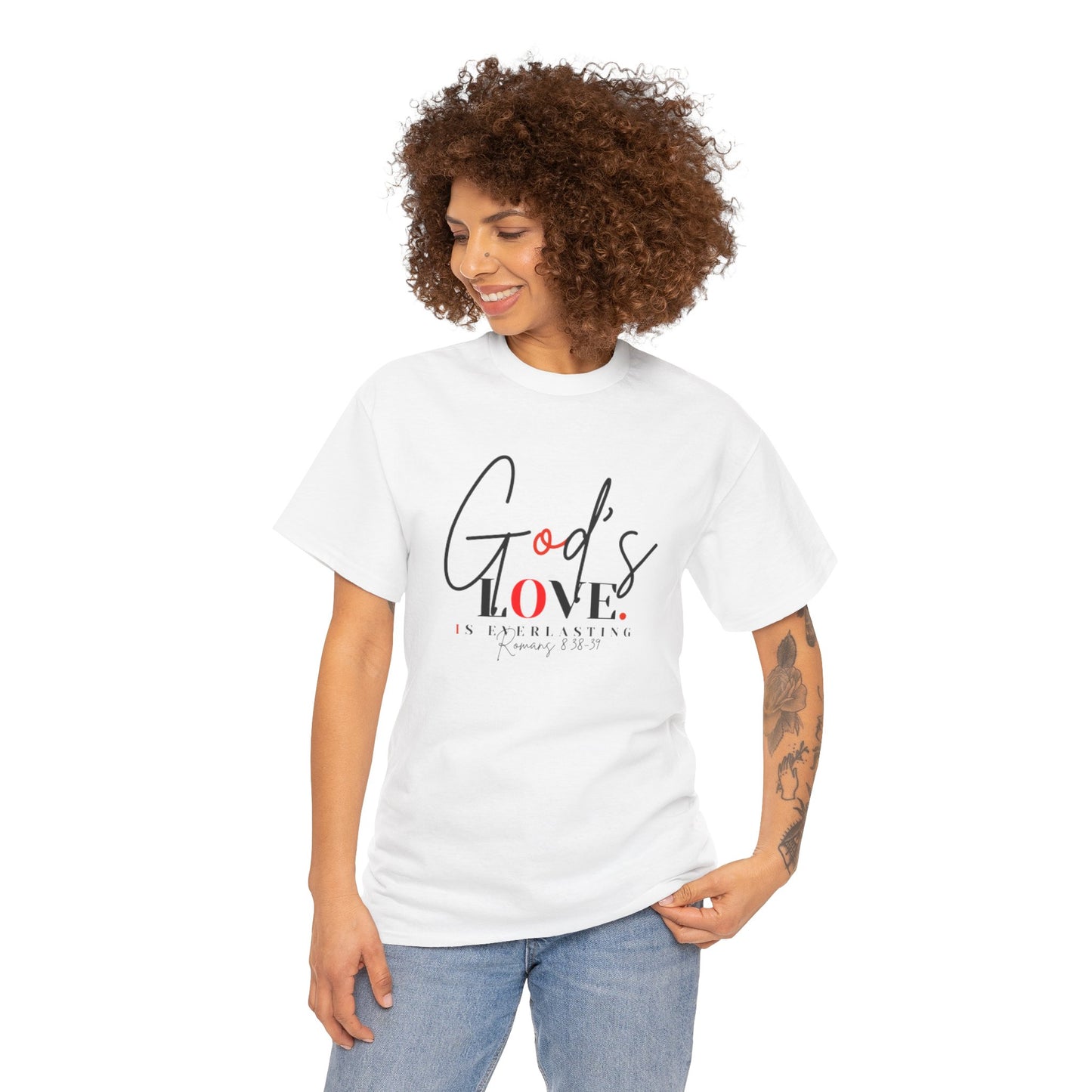 God's Love is Everlasting - Classy Cotton Tee - Unisex