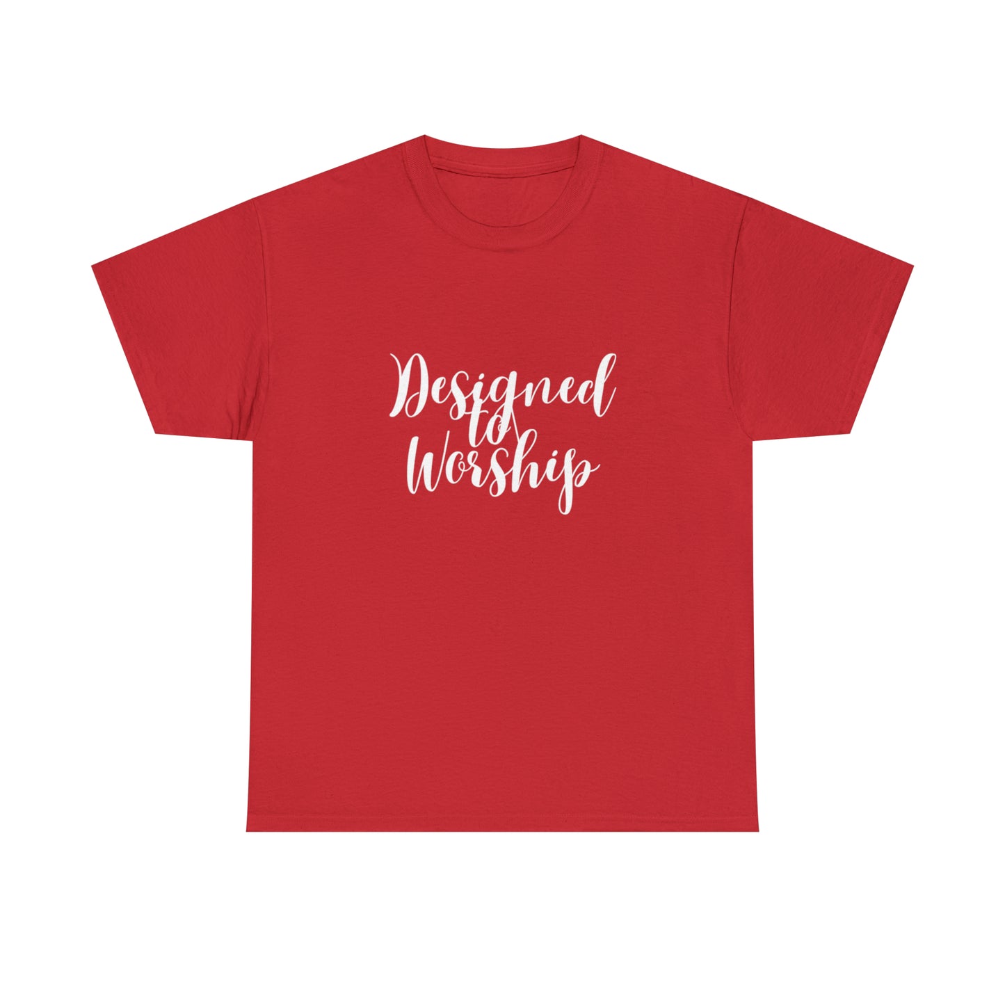 Designed to Worship - Classy Cotton Tee - Unisex