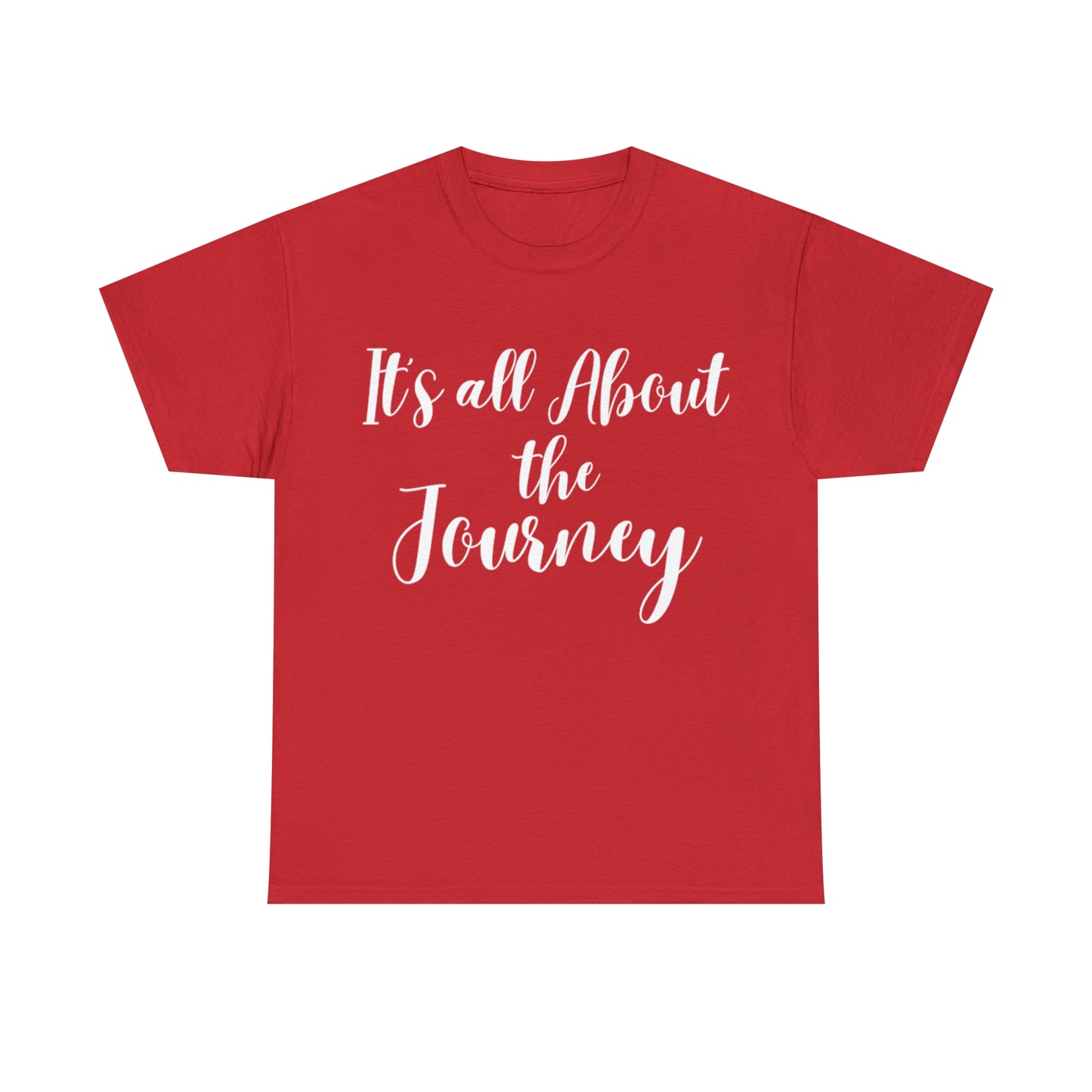 It's all About the Journey - Classy Cotton Tee - Unisex