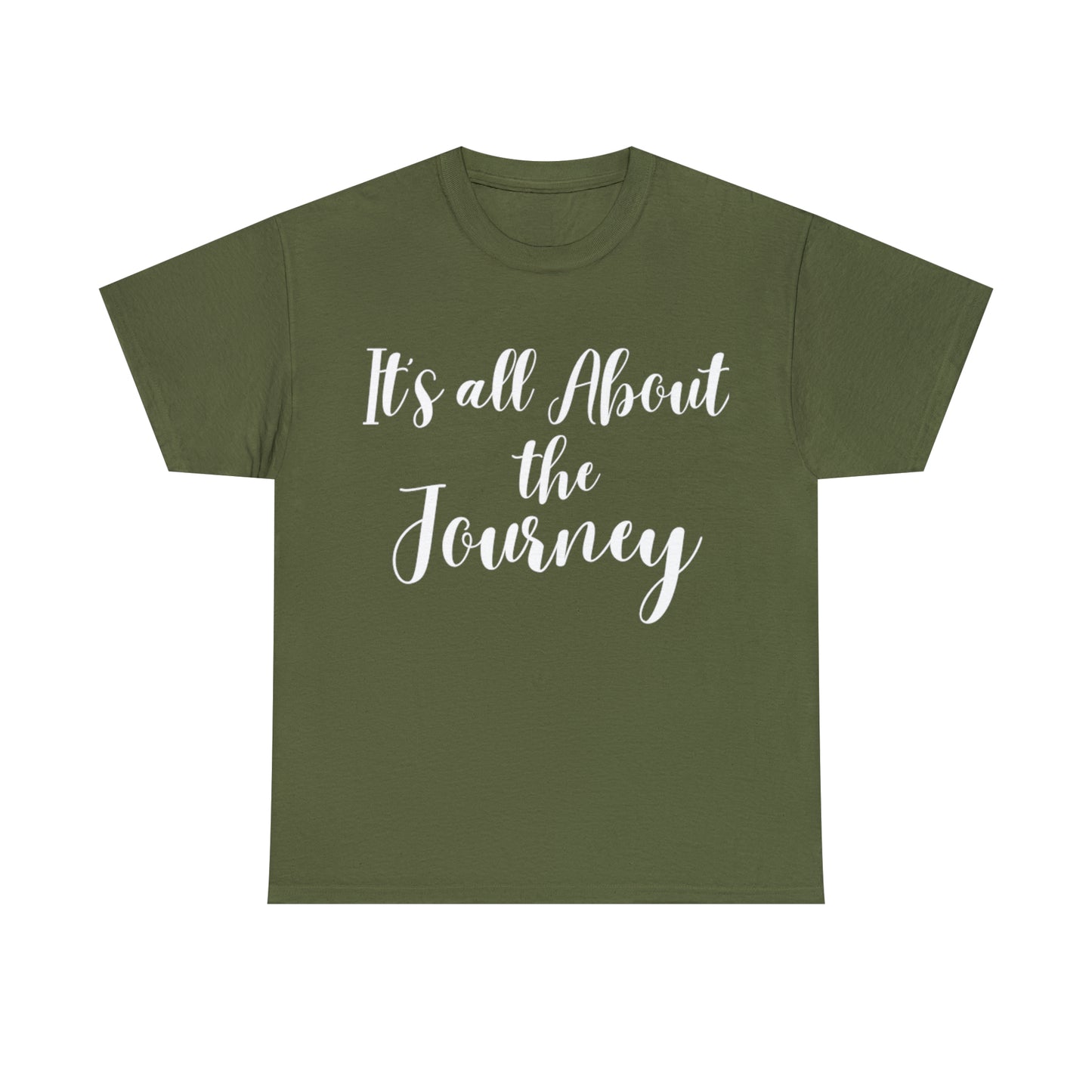 It's all About the Journey - Classy Cotton Tee - Unisex