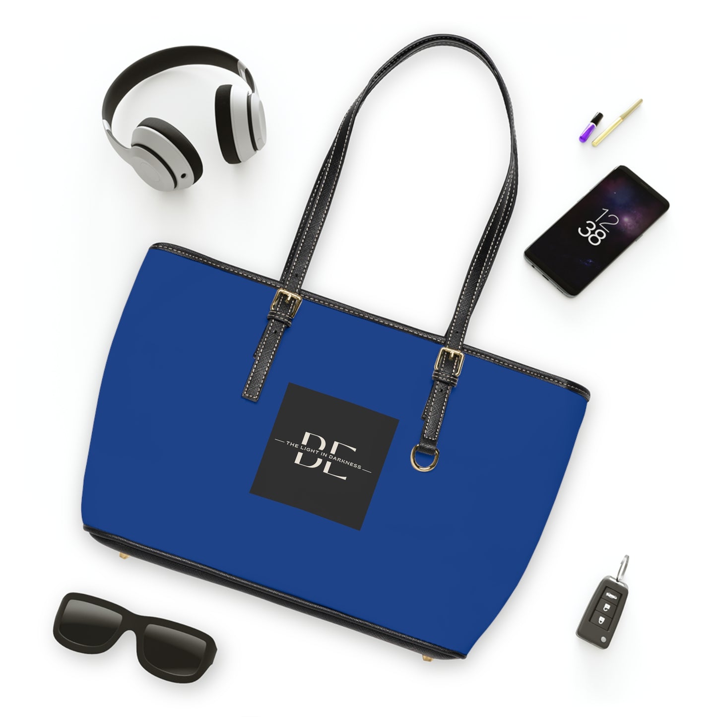 Be the Light in Darkness - Blue Shoulder Bag