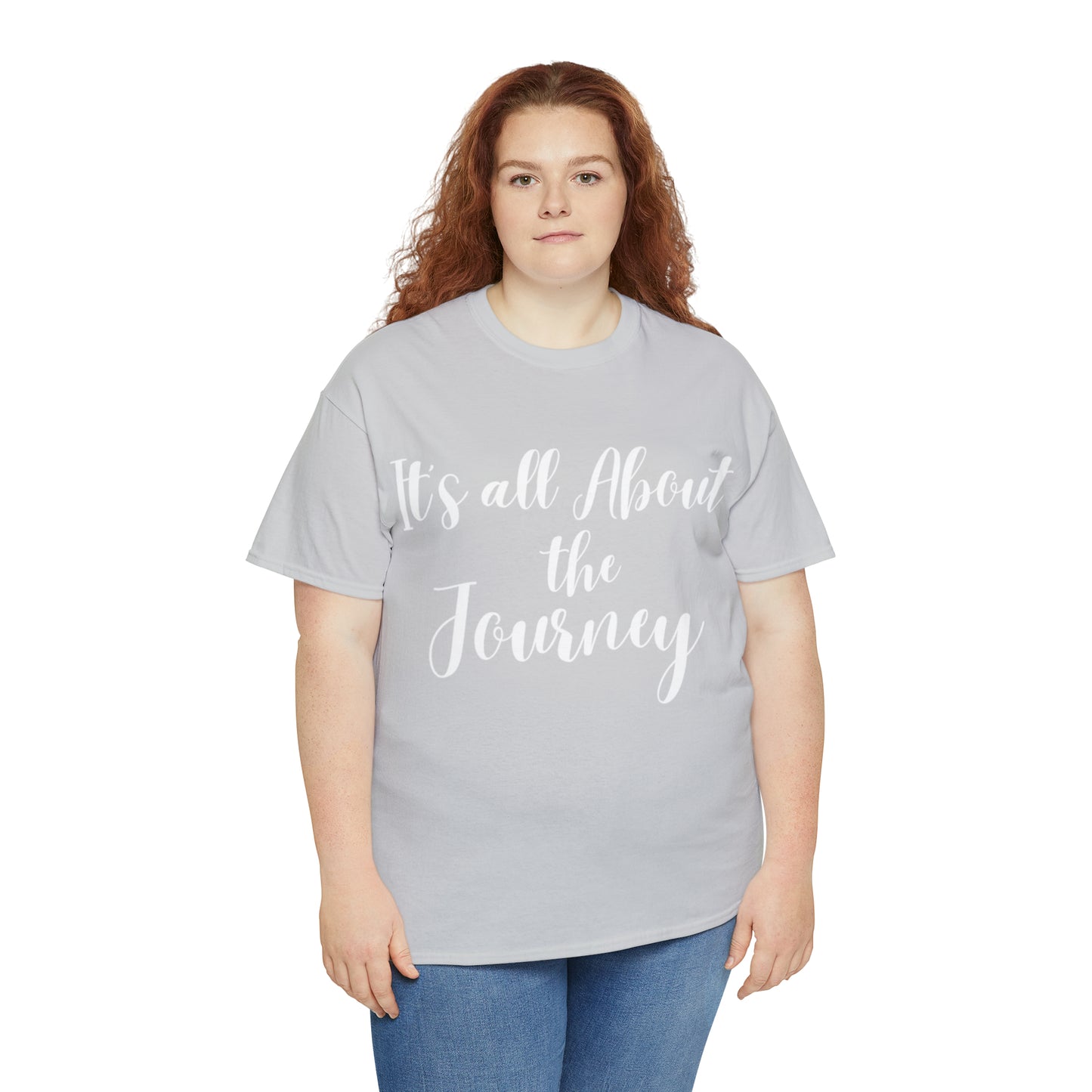 It's all About the Journey - Classy Cotton Tee - Unisex