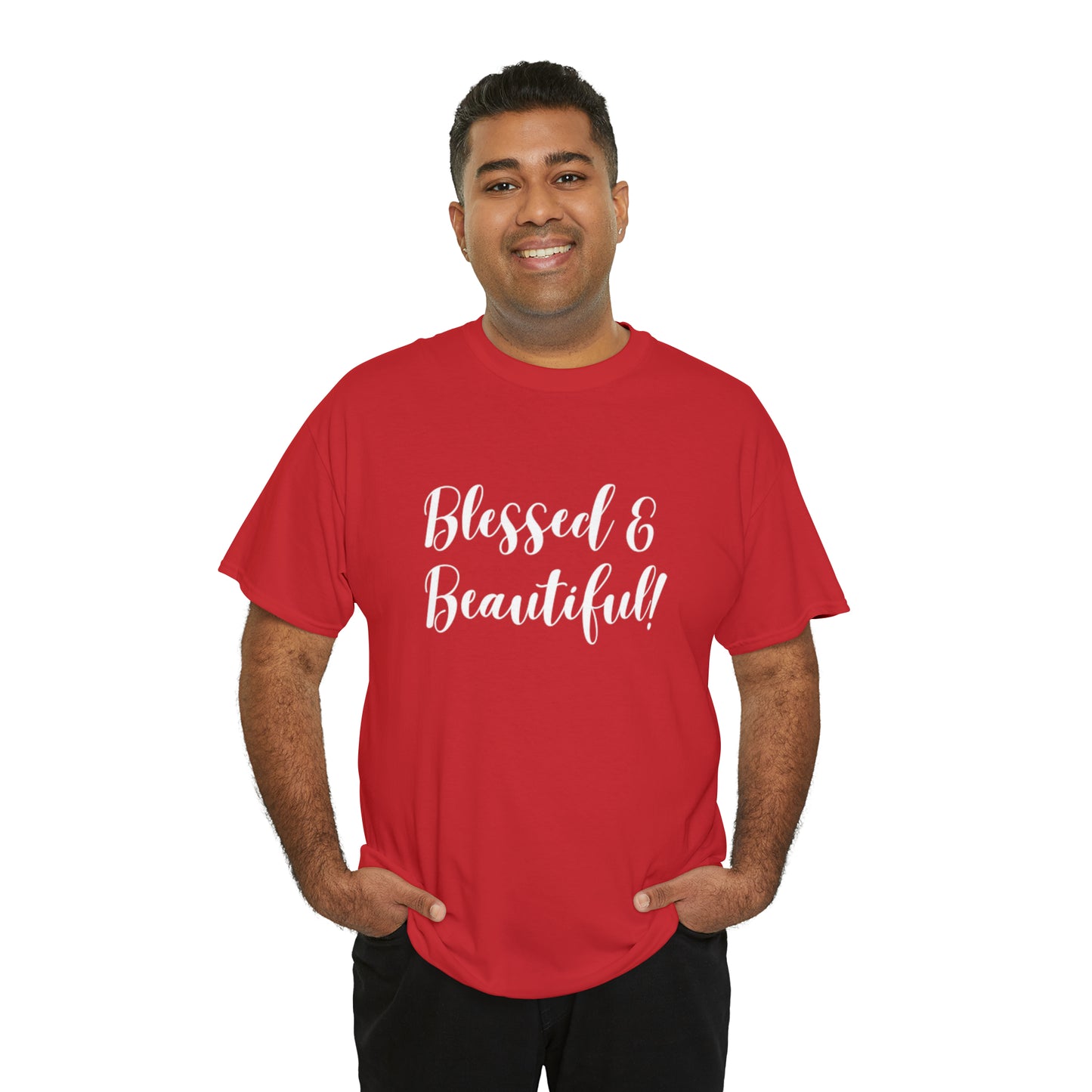 Blessed & Beautiful - Classy Cotton Tee - Unisex