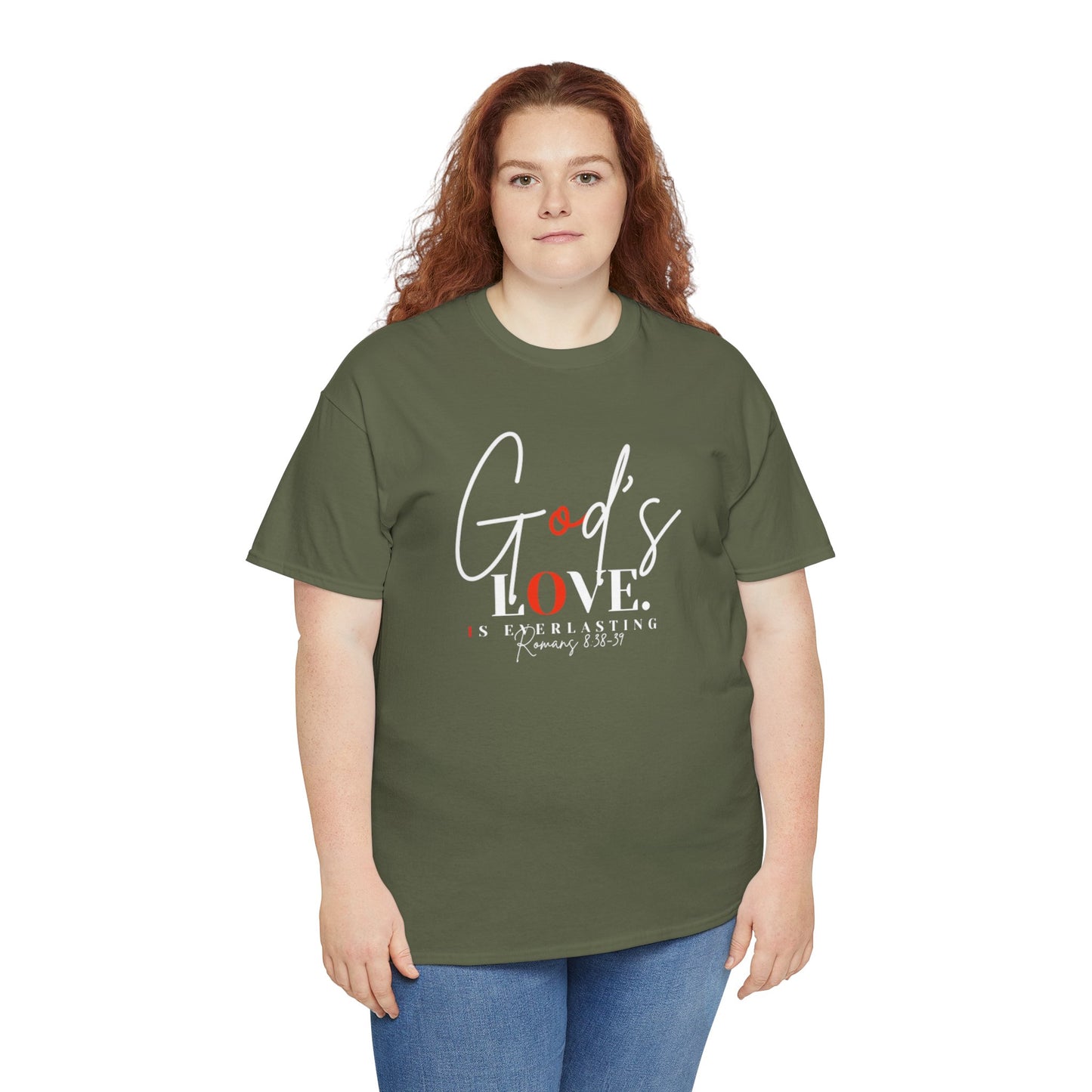 God's Love is Everlasting - Classy Cotton Tee - Unisex