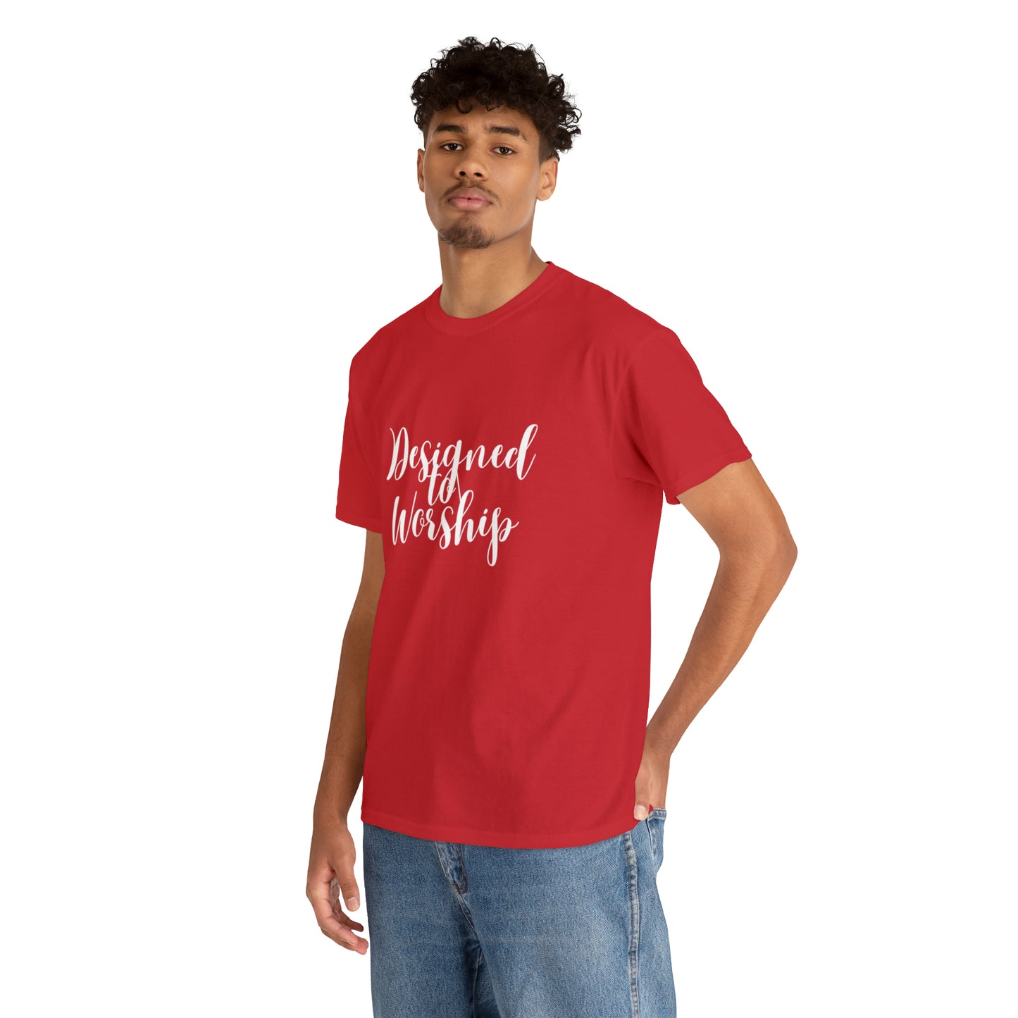 Designed to Worship - Classy Cotton Tee - Unisex