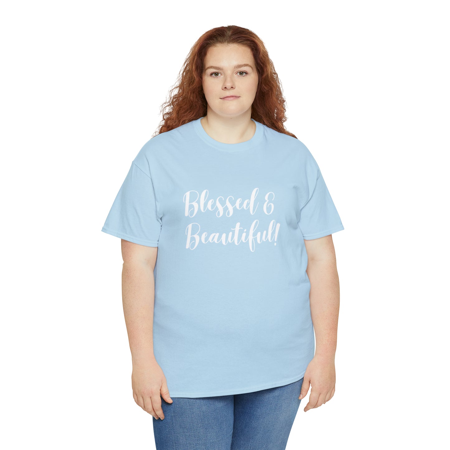 Blessed & Beautiful - Classy Cotton Tee - Unisex