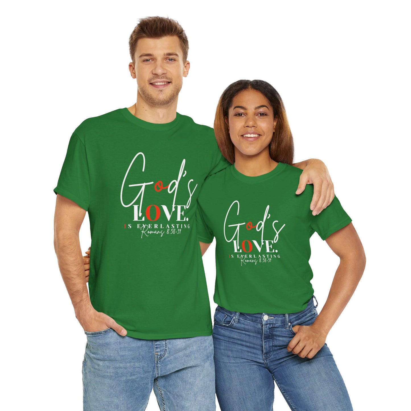 God's Love is Everlasting - Classy Cotton Tee - Unisex
