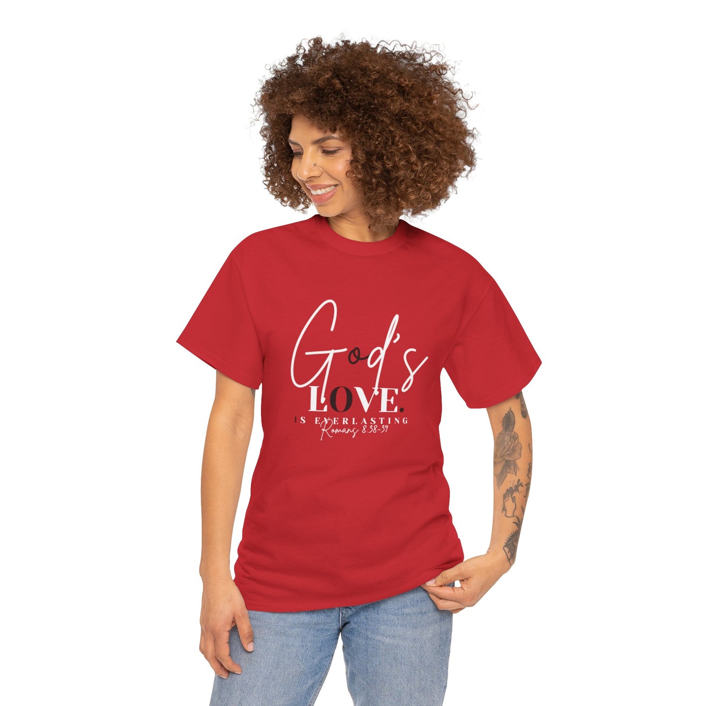 God's Love is Everlasting - Classy Cotton Tee - Unisex