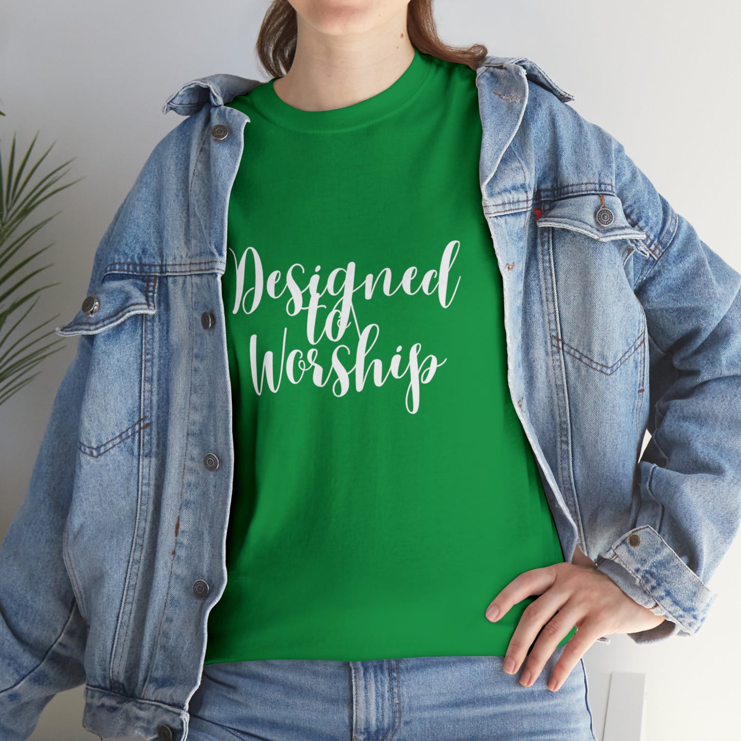 Designed to Worship - Classy Cotton Tee - Unisex