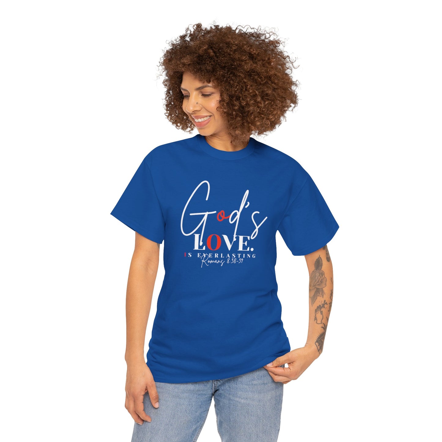 God's Love is Everlasting - Classy Cotton Tee - Unisex