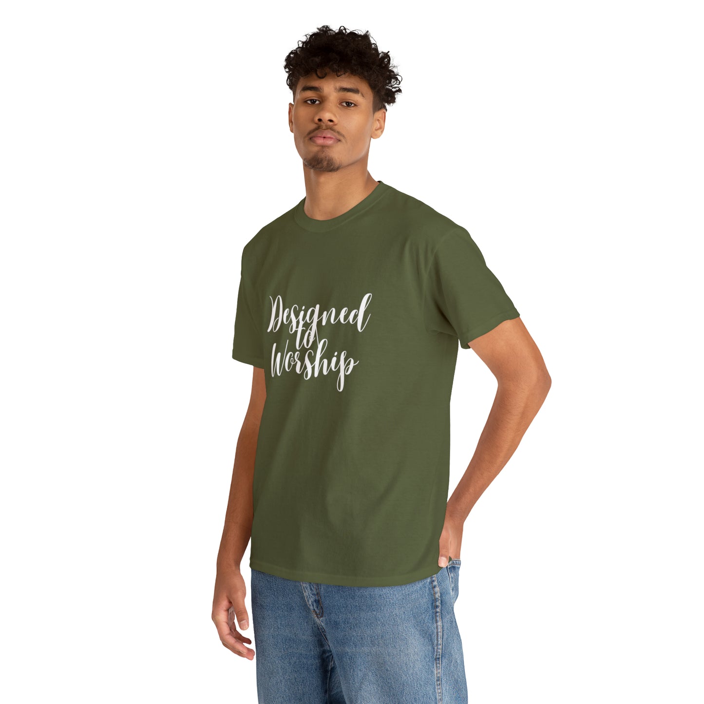 Designed to Worship - Classy Cotton Tee - Unisex