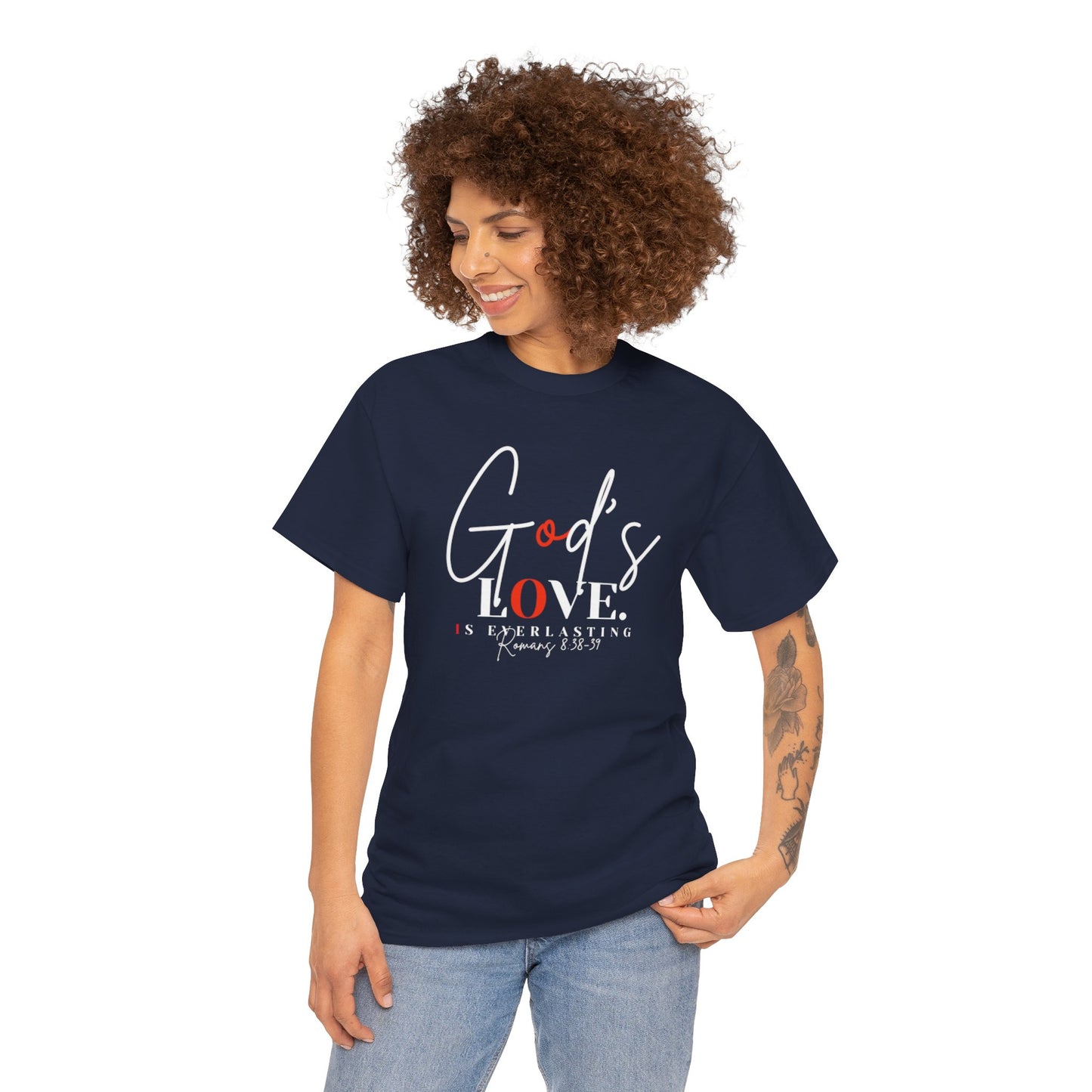 God's Love is Everlasting - Classy Cotton Tee - Unisex
