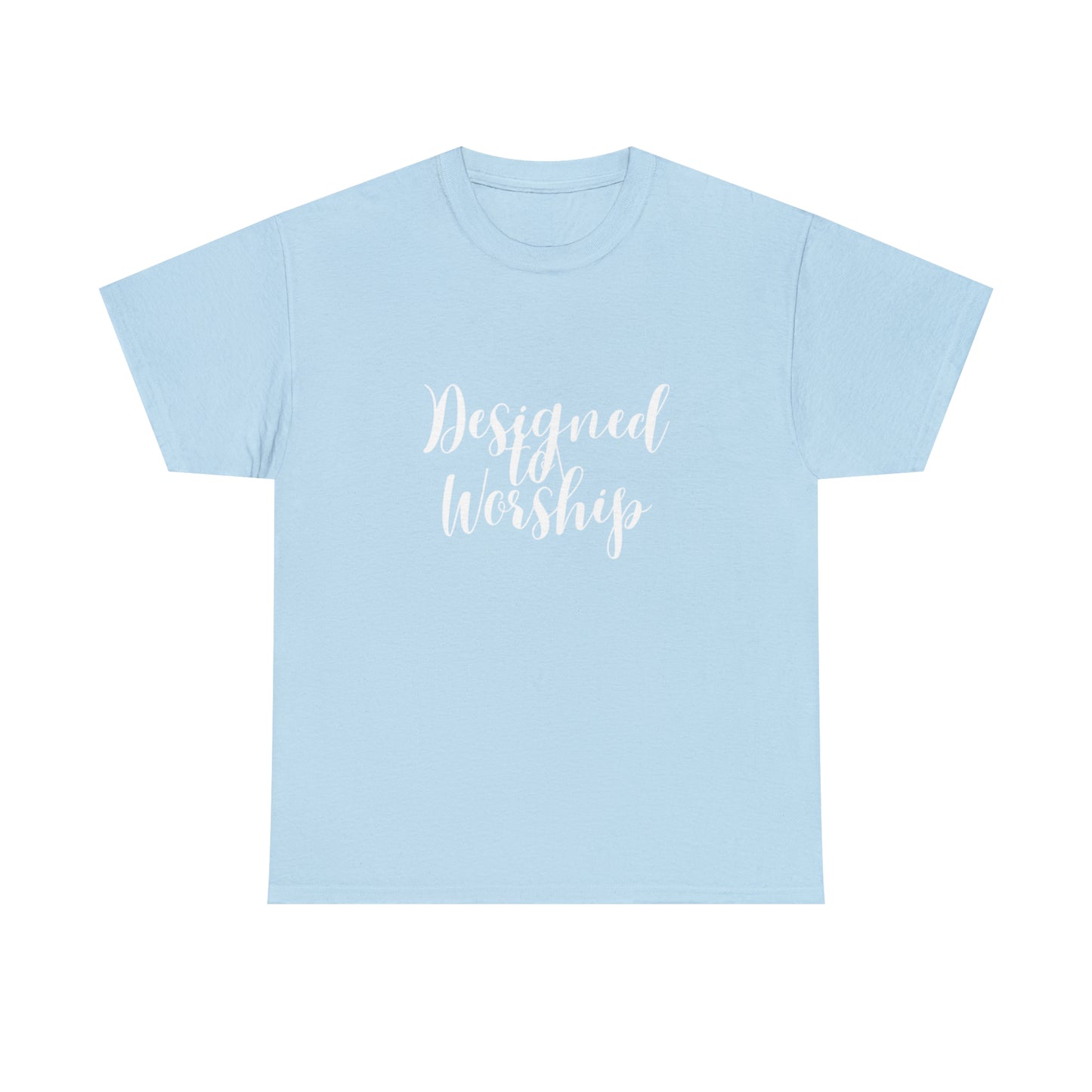 Designed to Worship - Classy Cotton Tee - Unisex