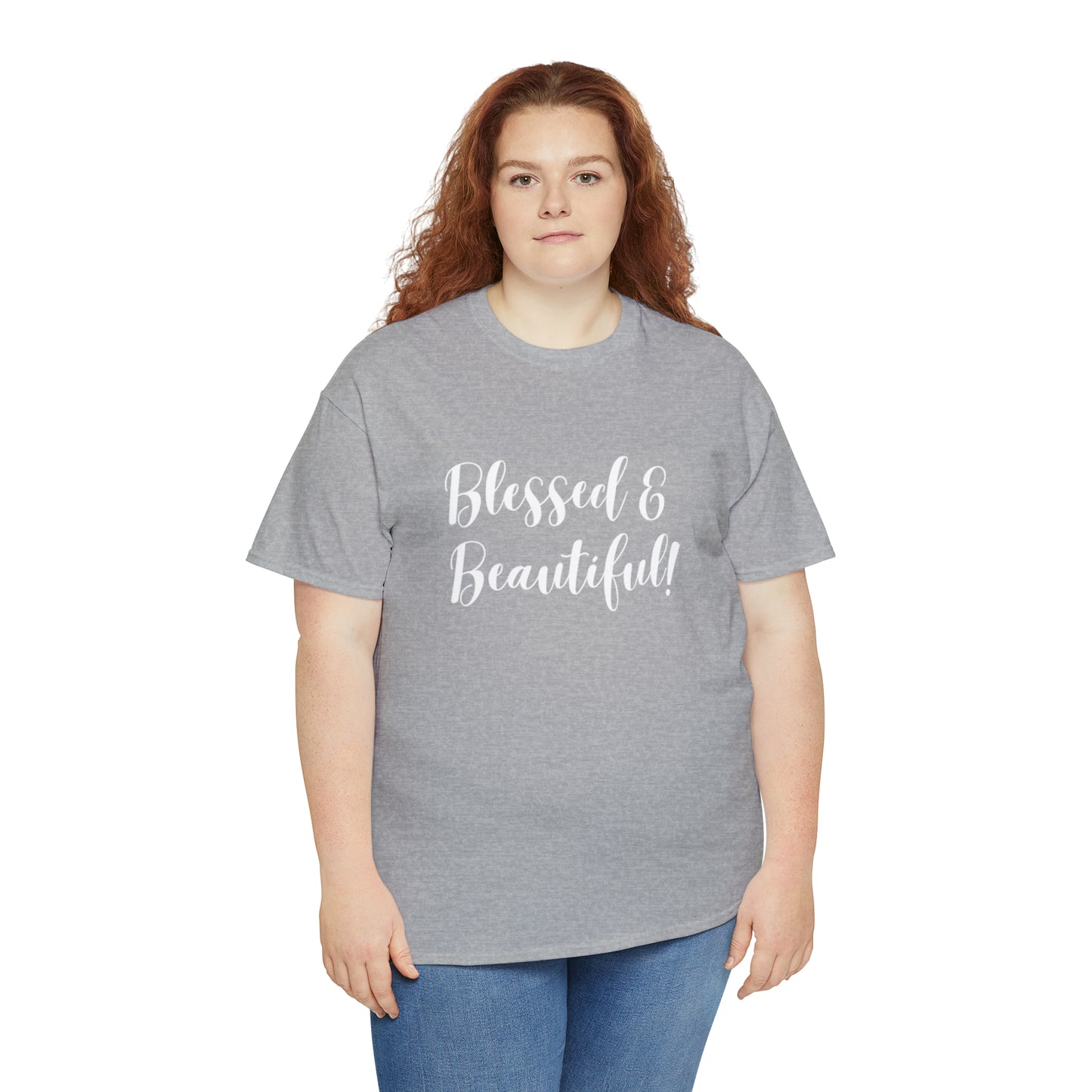 Blessed & Beautiful - Classy Cotton Tee - Unisex