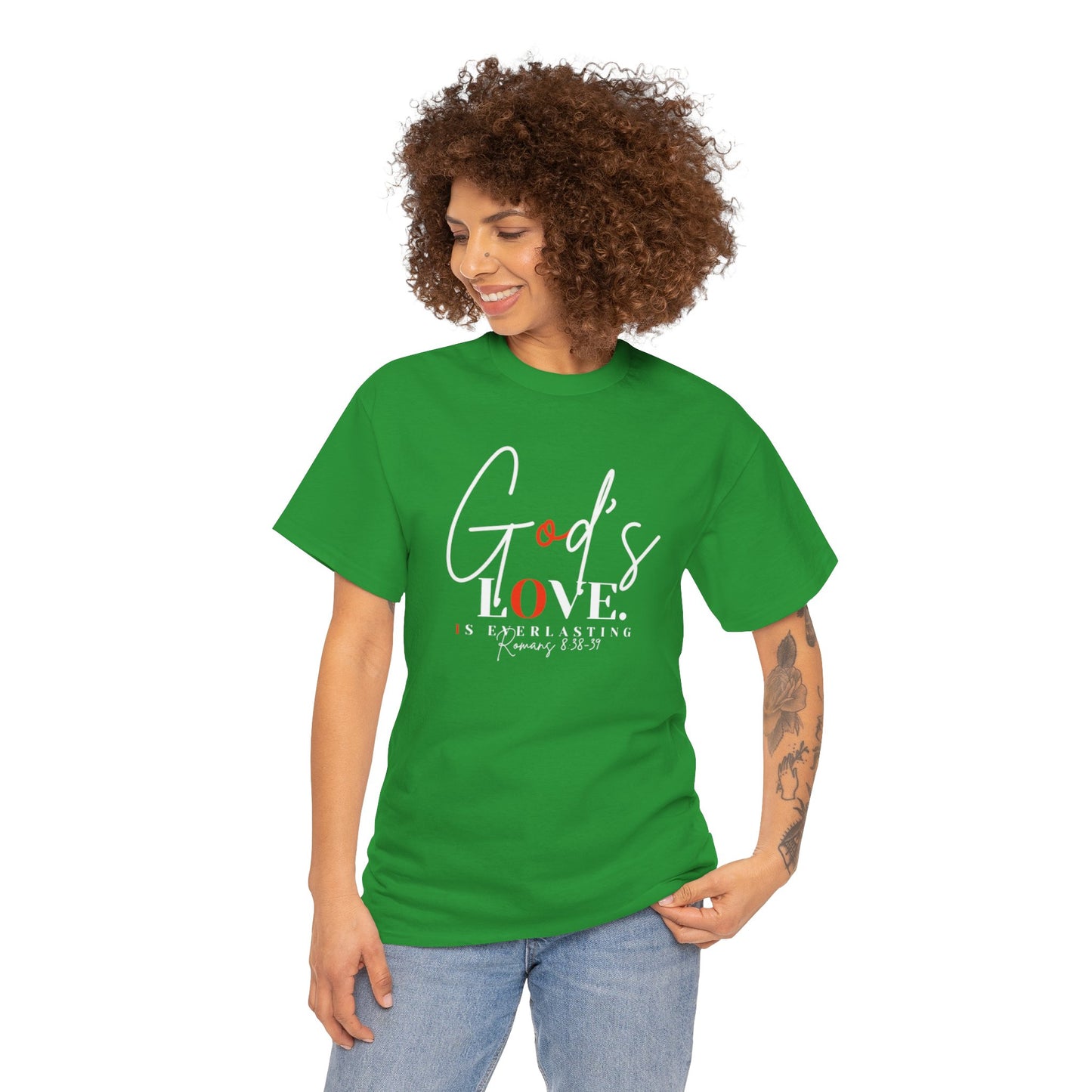 God's Love is Everlasting - Classy Cotton Tee - Unisex