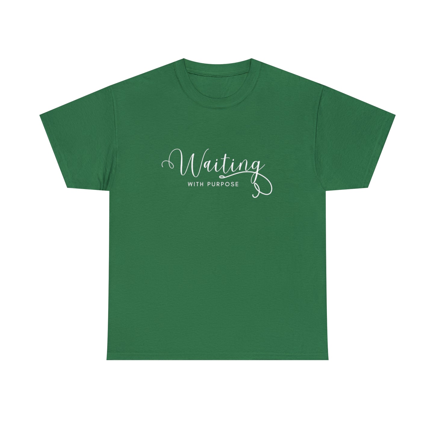 Waiting With Purpose - Heavy Cotton Tee