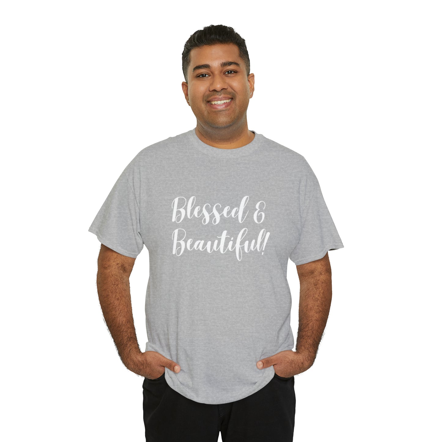 Blessed & Beautiful - Classy Cotton Tee - Unisex