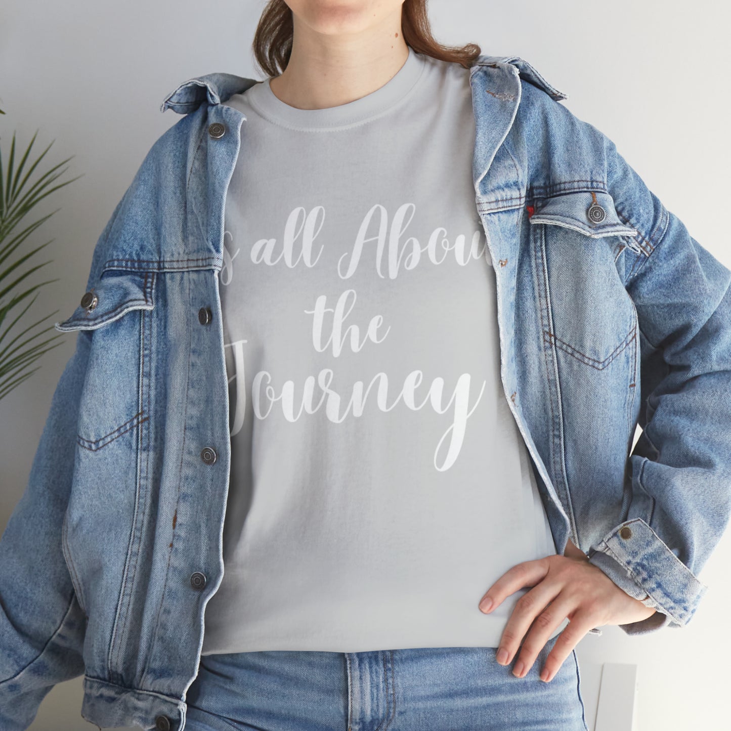 It's all About the Journey - Classy Cotton Tee - Unisex