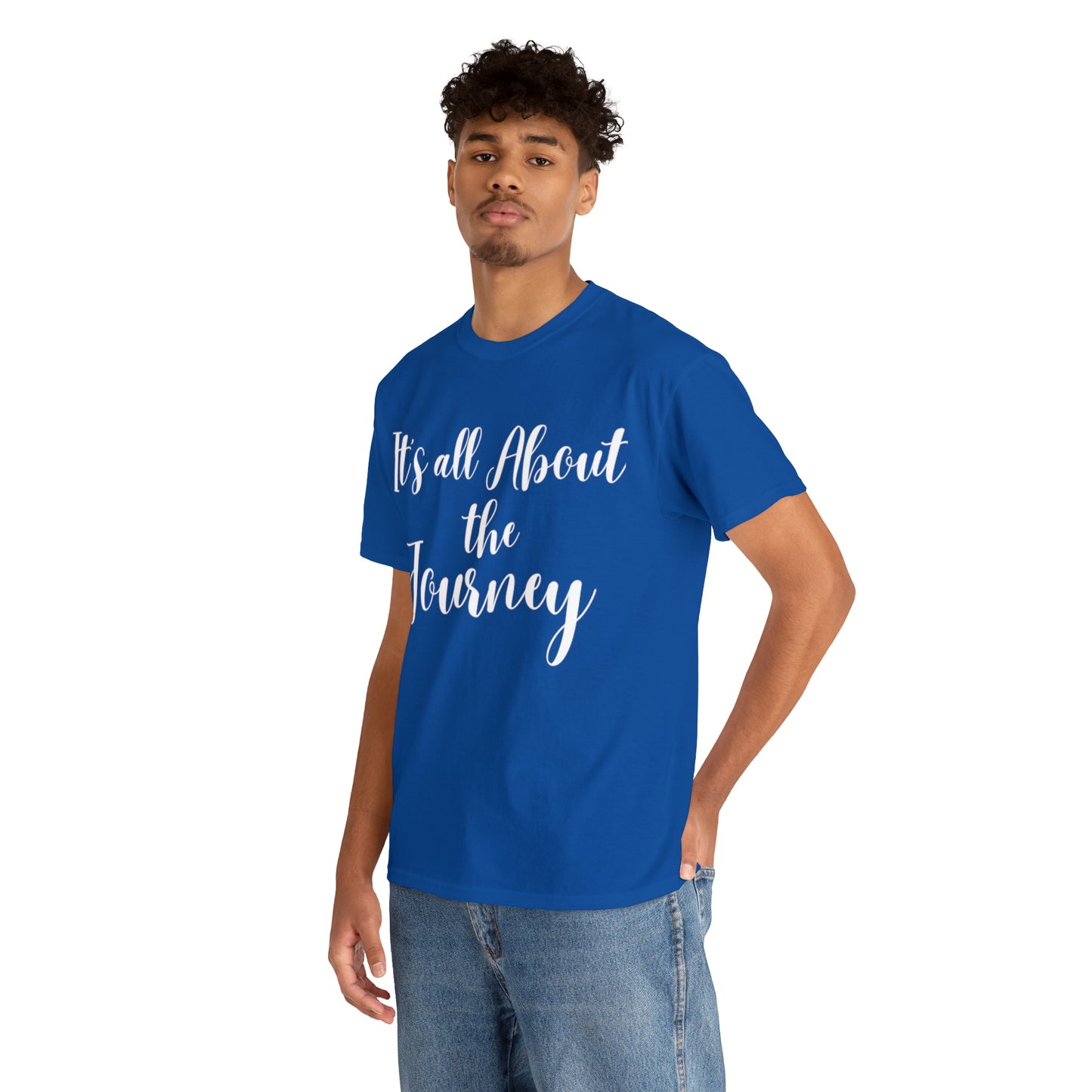 It's all About the Journey - Classy Cotton Tee - Unisex