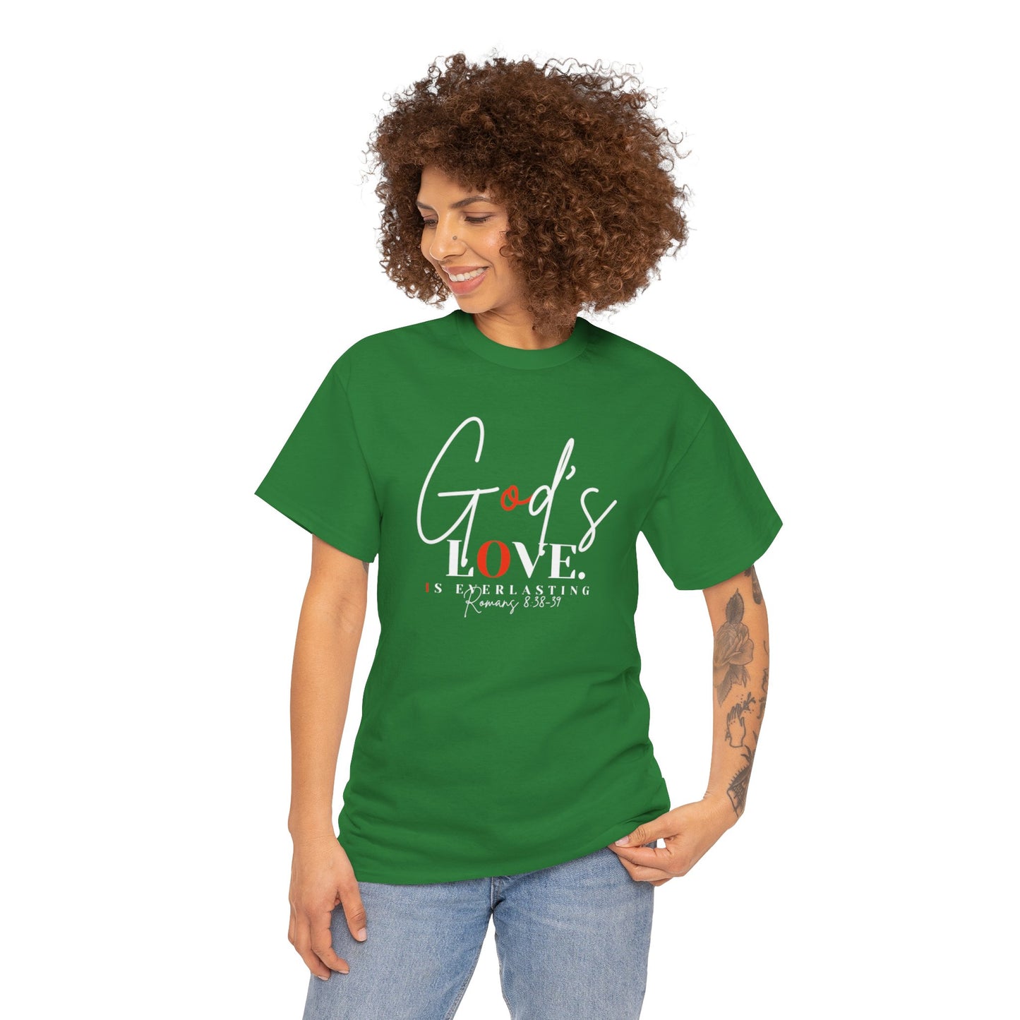 God's Love is Everlasting - Classy Cotton Tee - Unisex