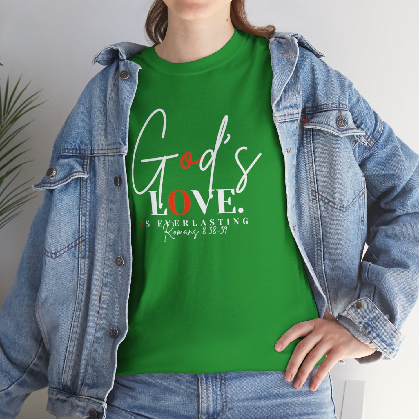 God's Love is Everlasting - Classy Cotton Tee - Unisex