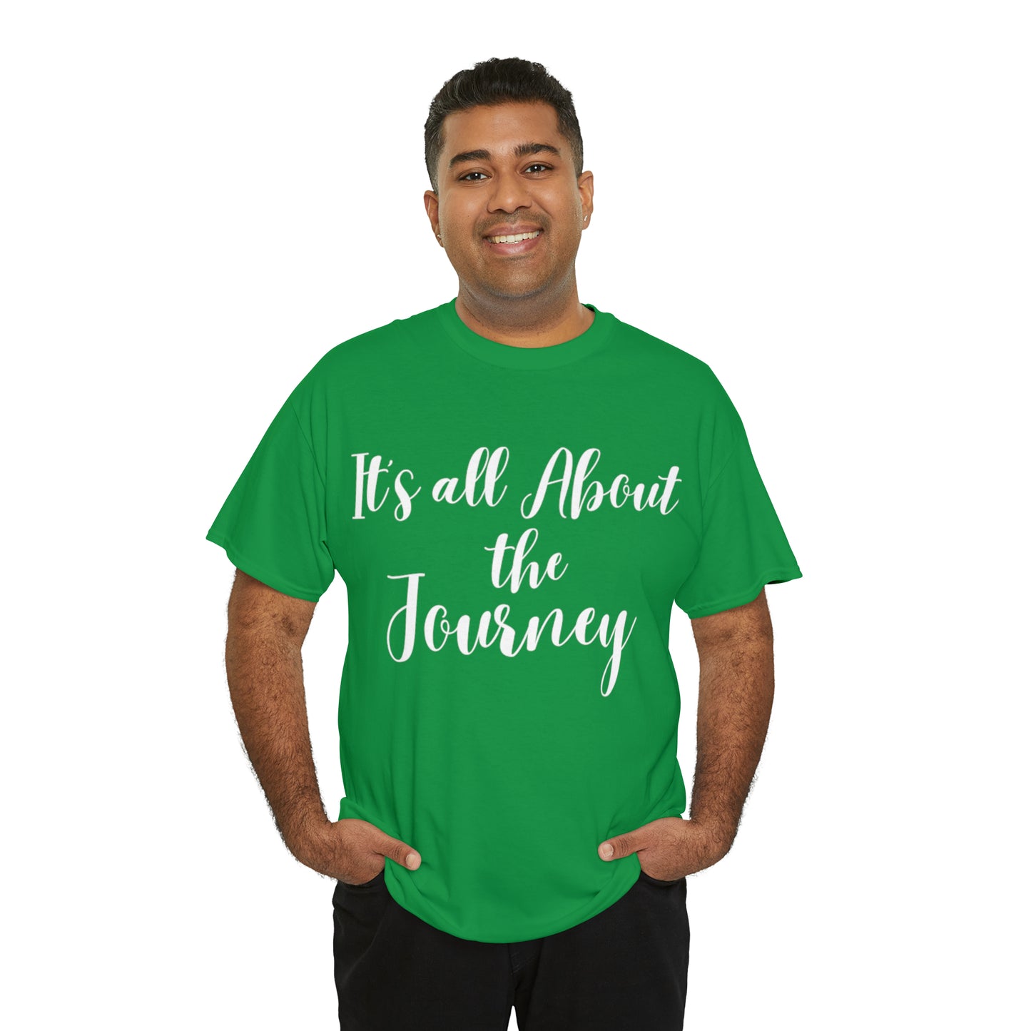 It's all About the Journey - Classy Cotton Tee - Unisex