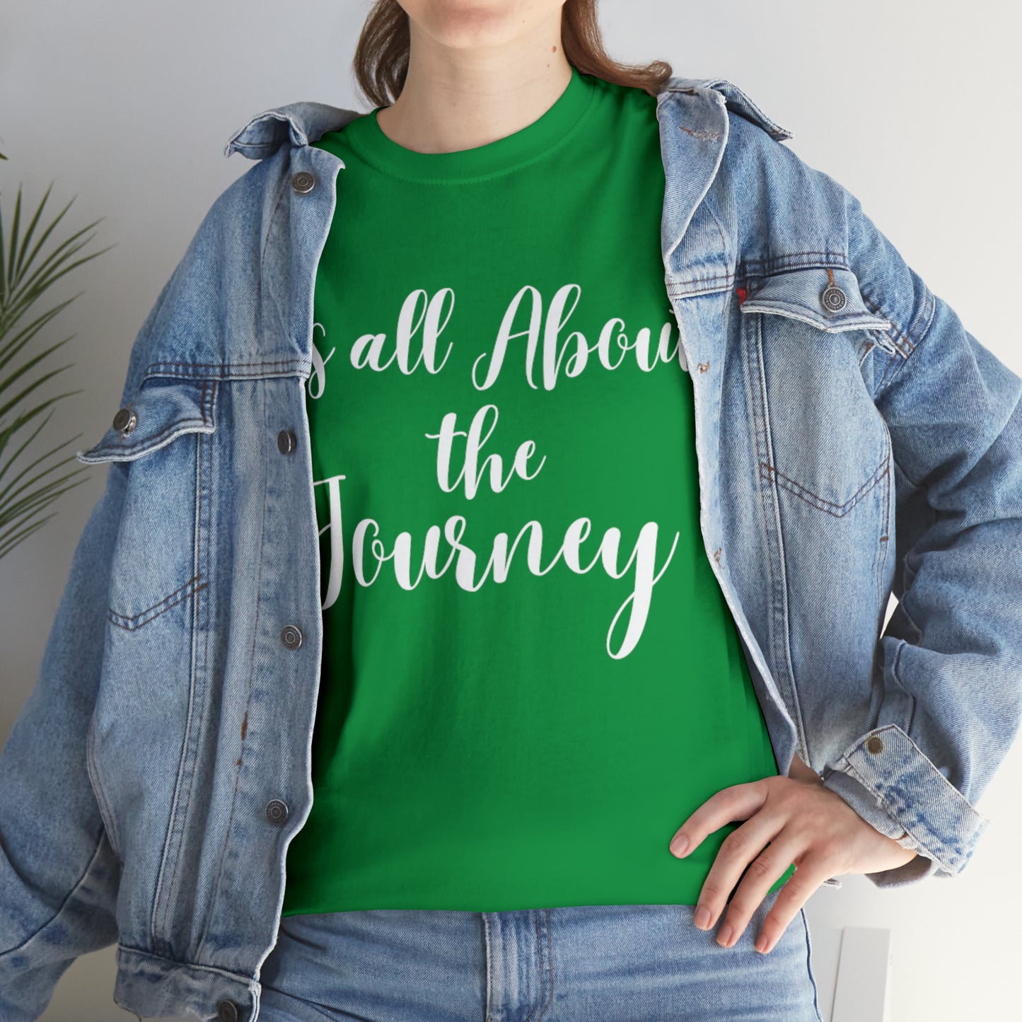 It's all About the Journey - Classy Cotton Tee - Unisex