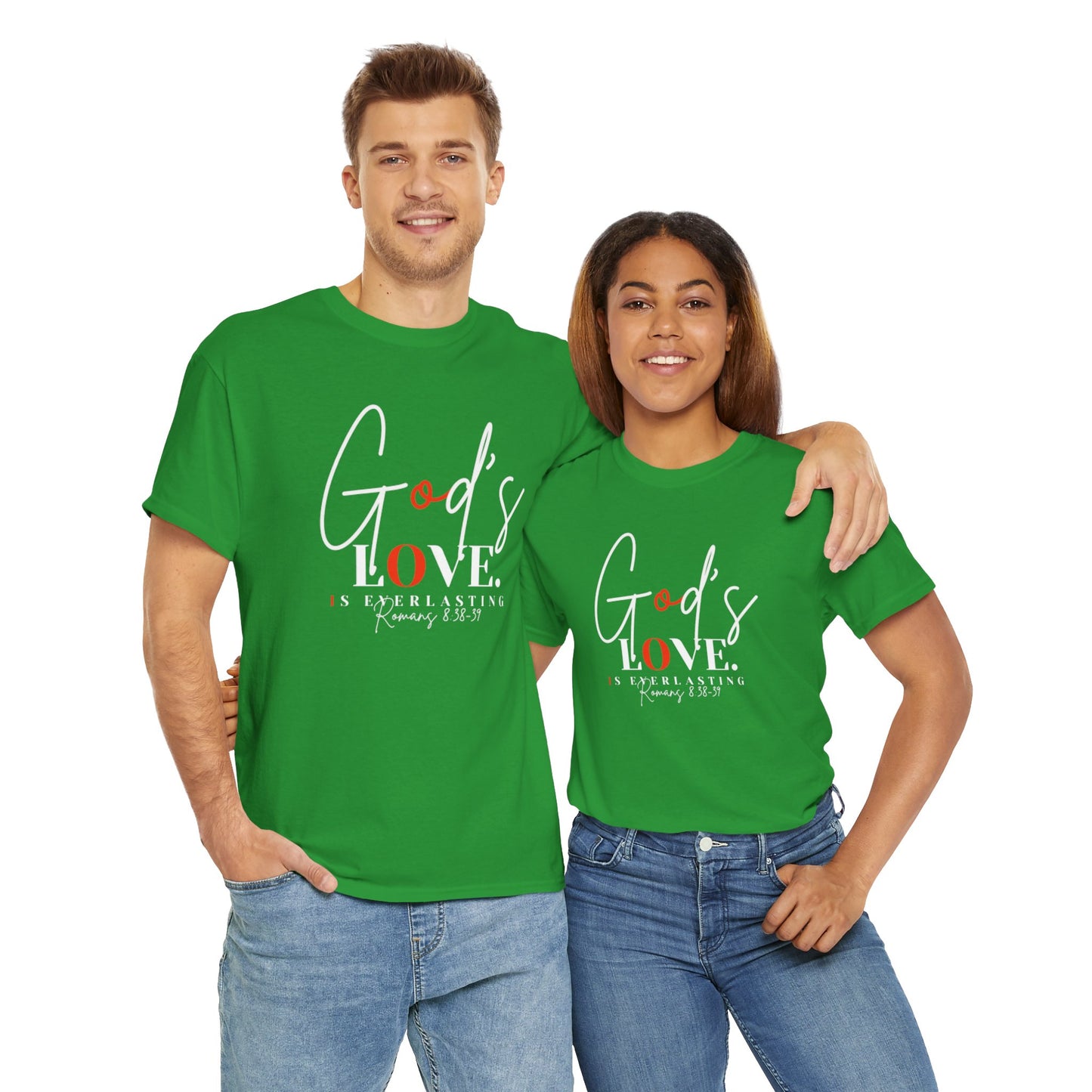 God's Love is Everlasting - Classy Cotton Tee - Unisex