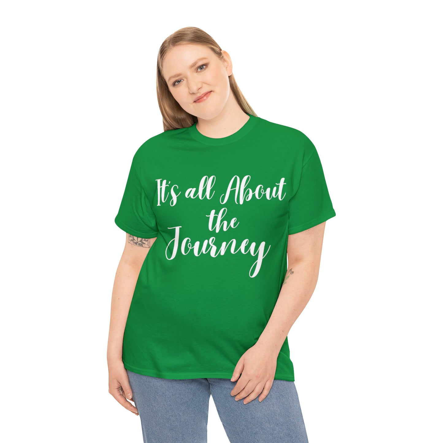 It's all About the Journey - Classy Cotton Tee - Unisex