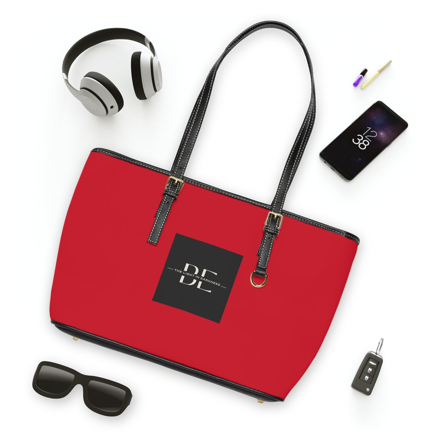 Be the Light in Darkness - Red Shoulder Bag