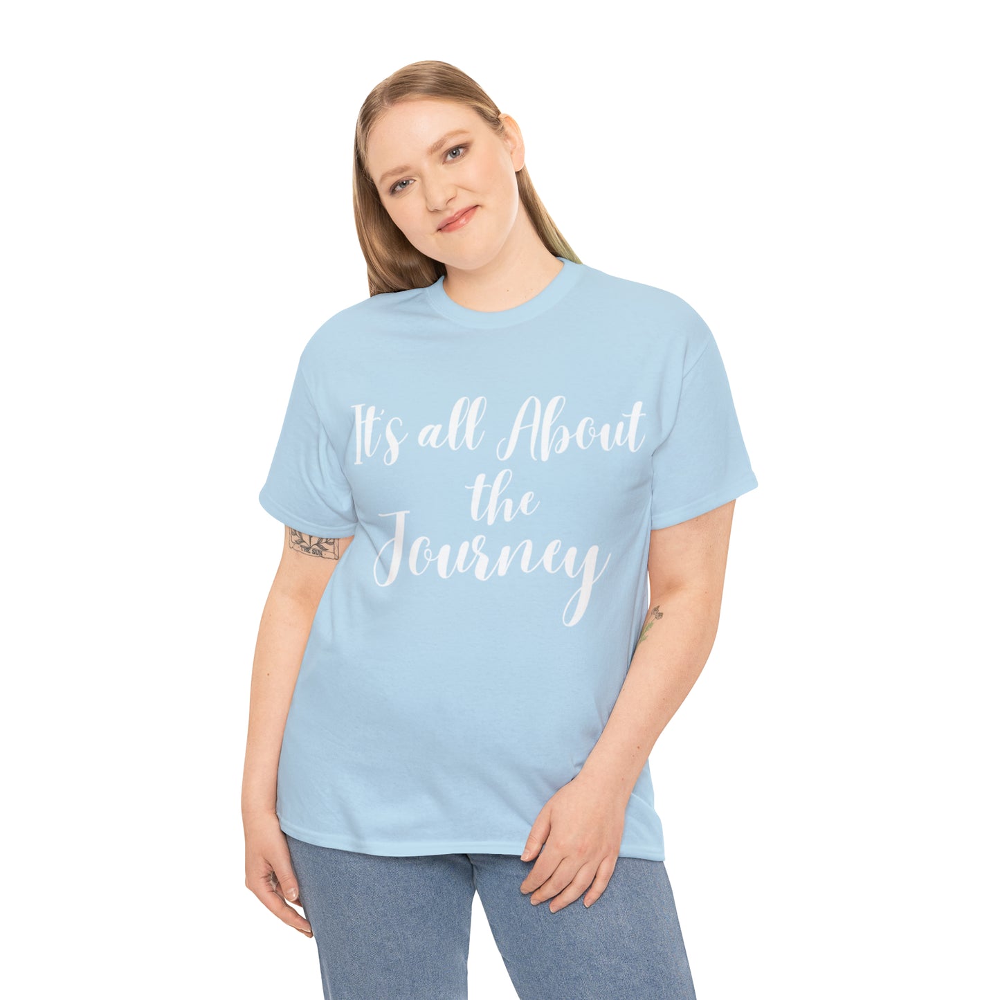 It's all About the Journey - Classy Cotton Tee - Unisex