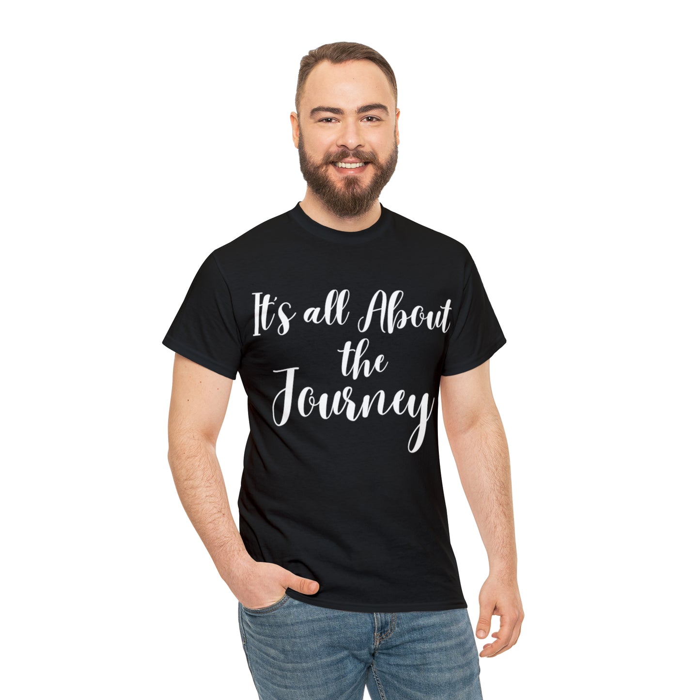 It's all About the Journey - Classy Cotton Tee - Unisex