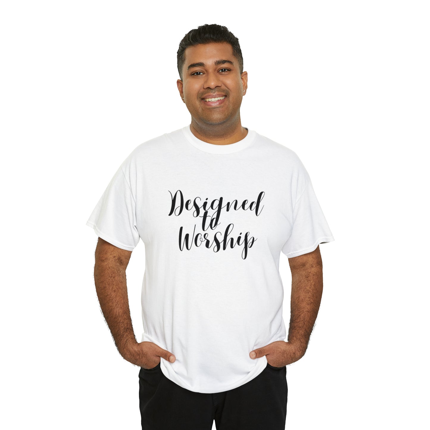 Designed to Worship - Classy Cotton Tee - Unisex