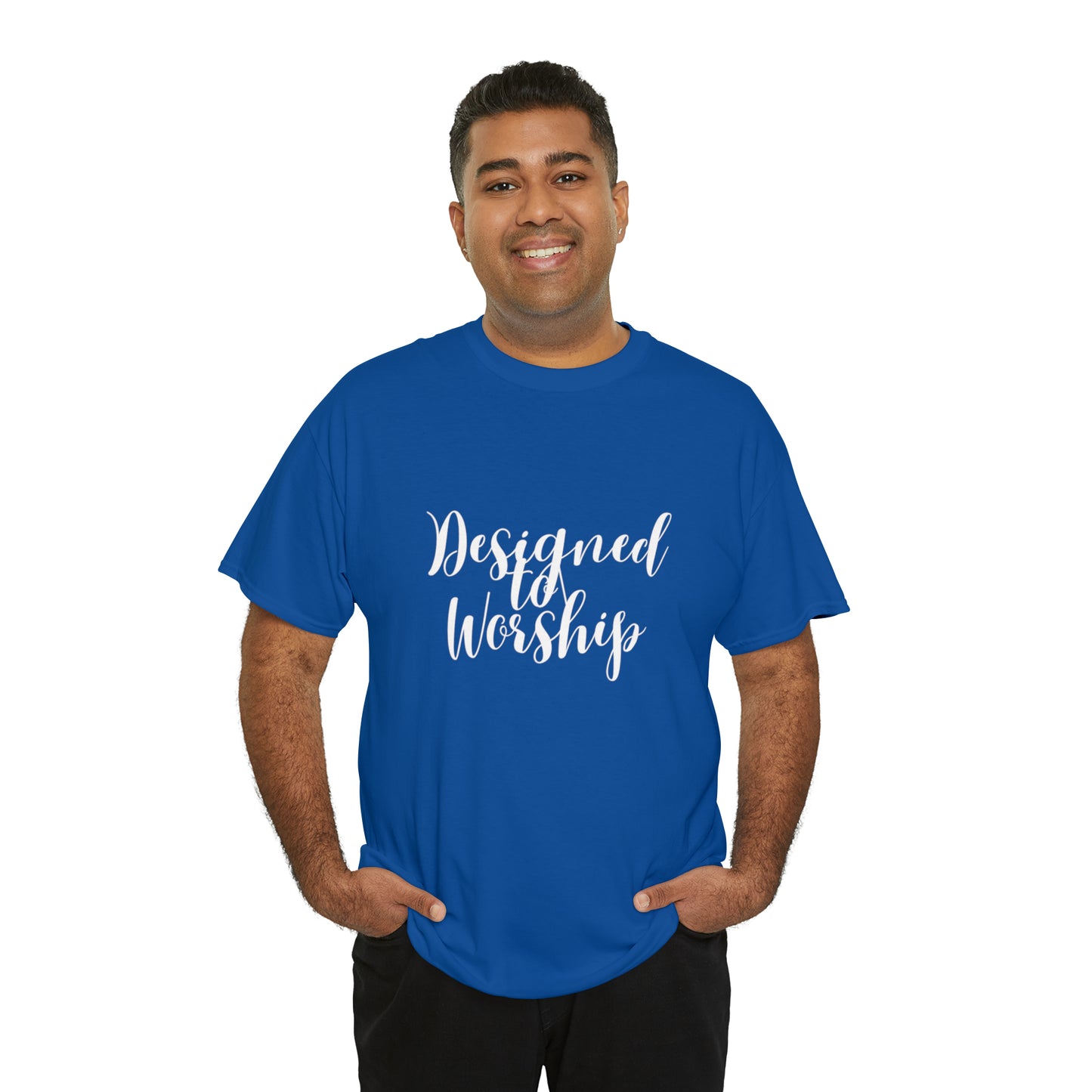 Designed to Worship - Classy Cotton Tee - Unisex