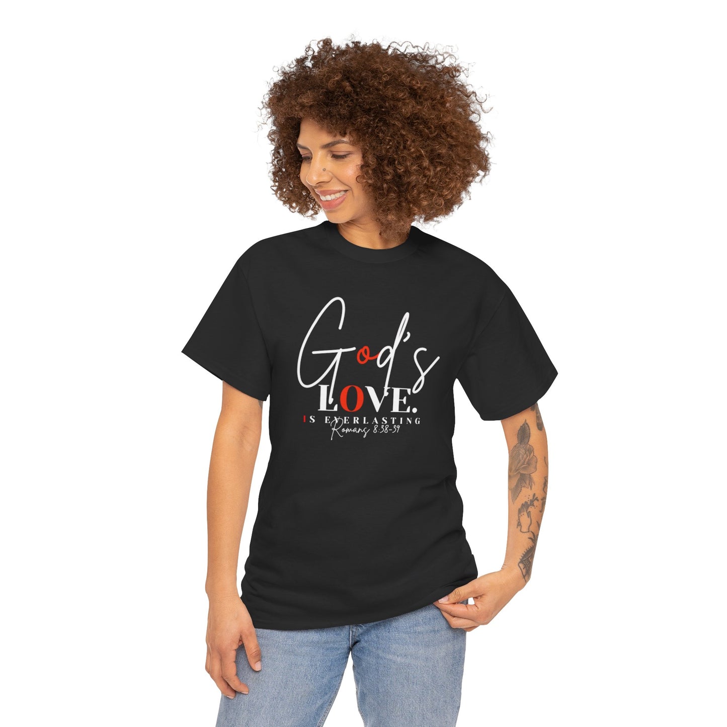 God's Love is Everlasting - Classy Cotton Tee - Unisex