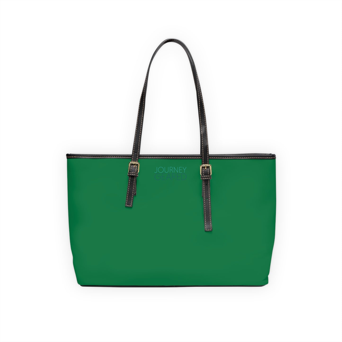 Be The Light in Darkness - Green PU Leather Shoulder Bag