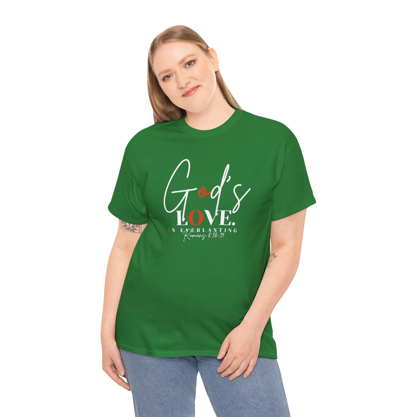 God's Love is Everlasting - Classy Cotton Tee - Unisex